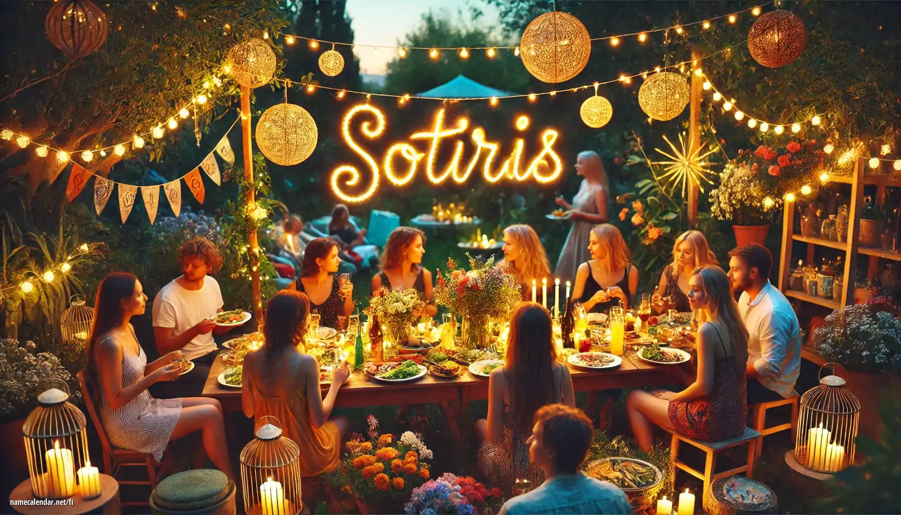 Nimipäivän ja nimen juhliminen - Sotiris