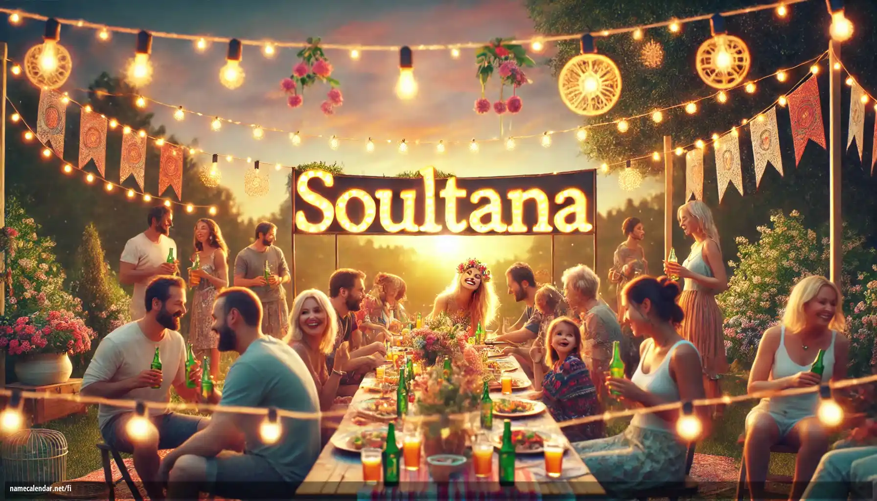 Nimipäivän ja nimen juhliminen - Soultana