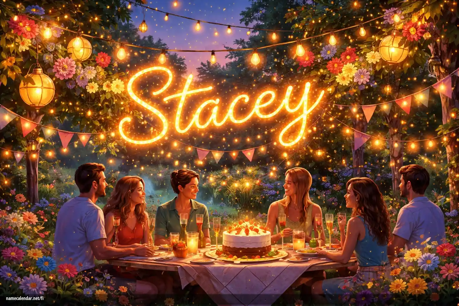 Nimipäivän ja nimen juhliminen - Stacey