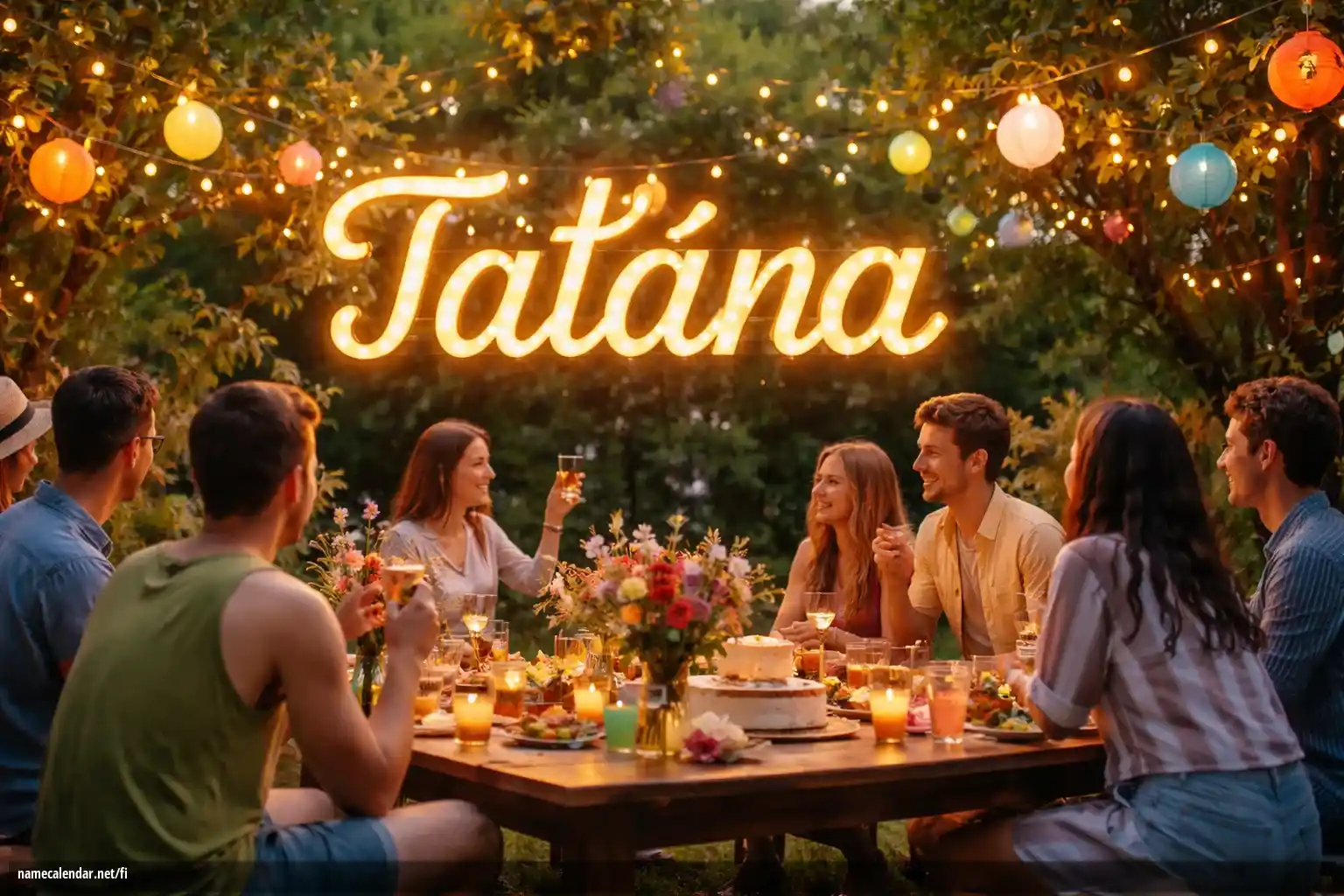 Nimipäivän ja nimen juhliminen - Taťána