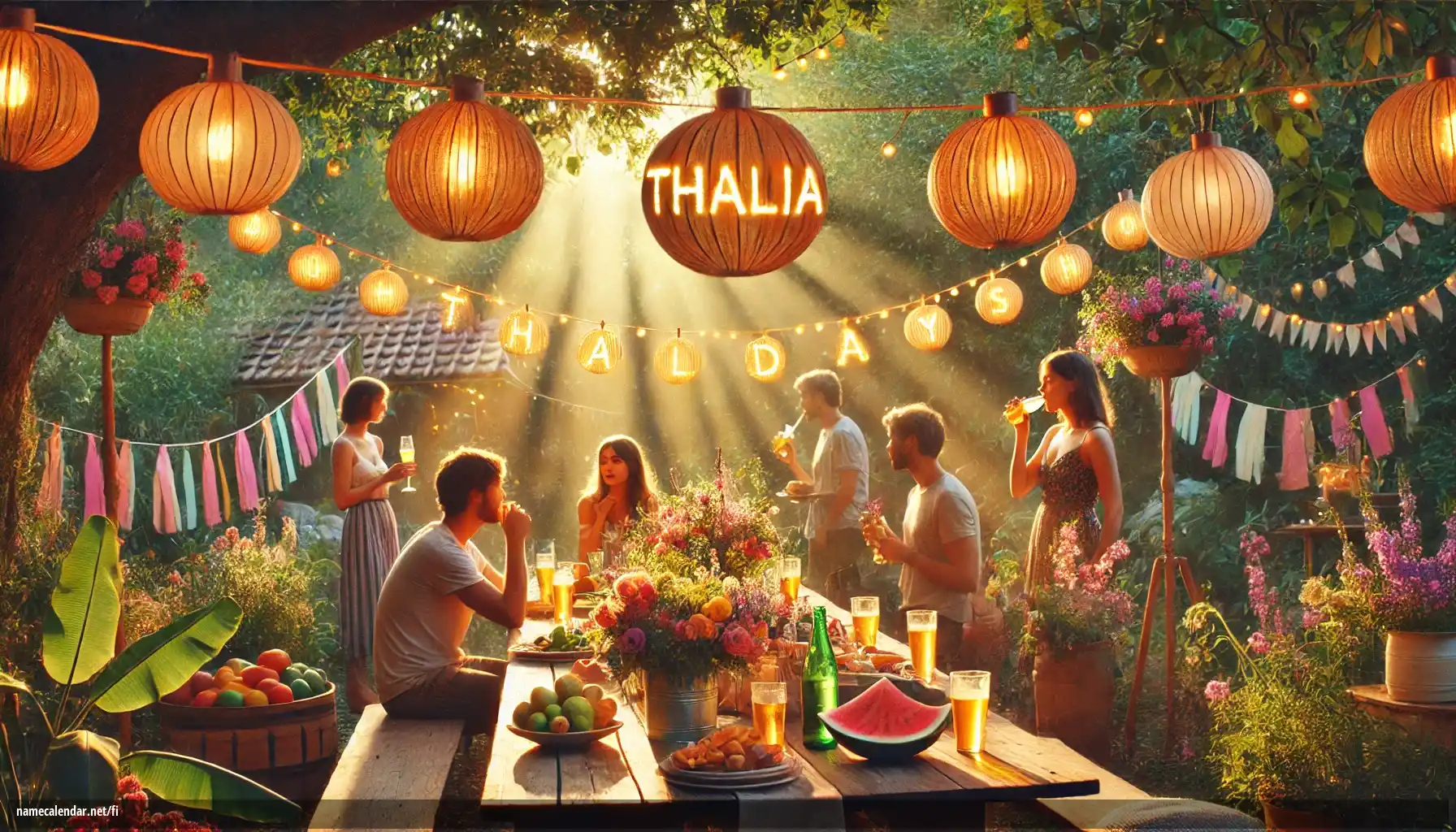 Nimipäivän ja nimen juhliminen - Thalia