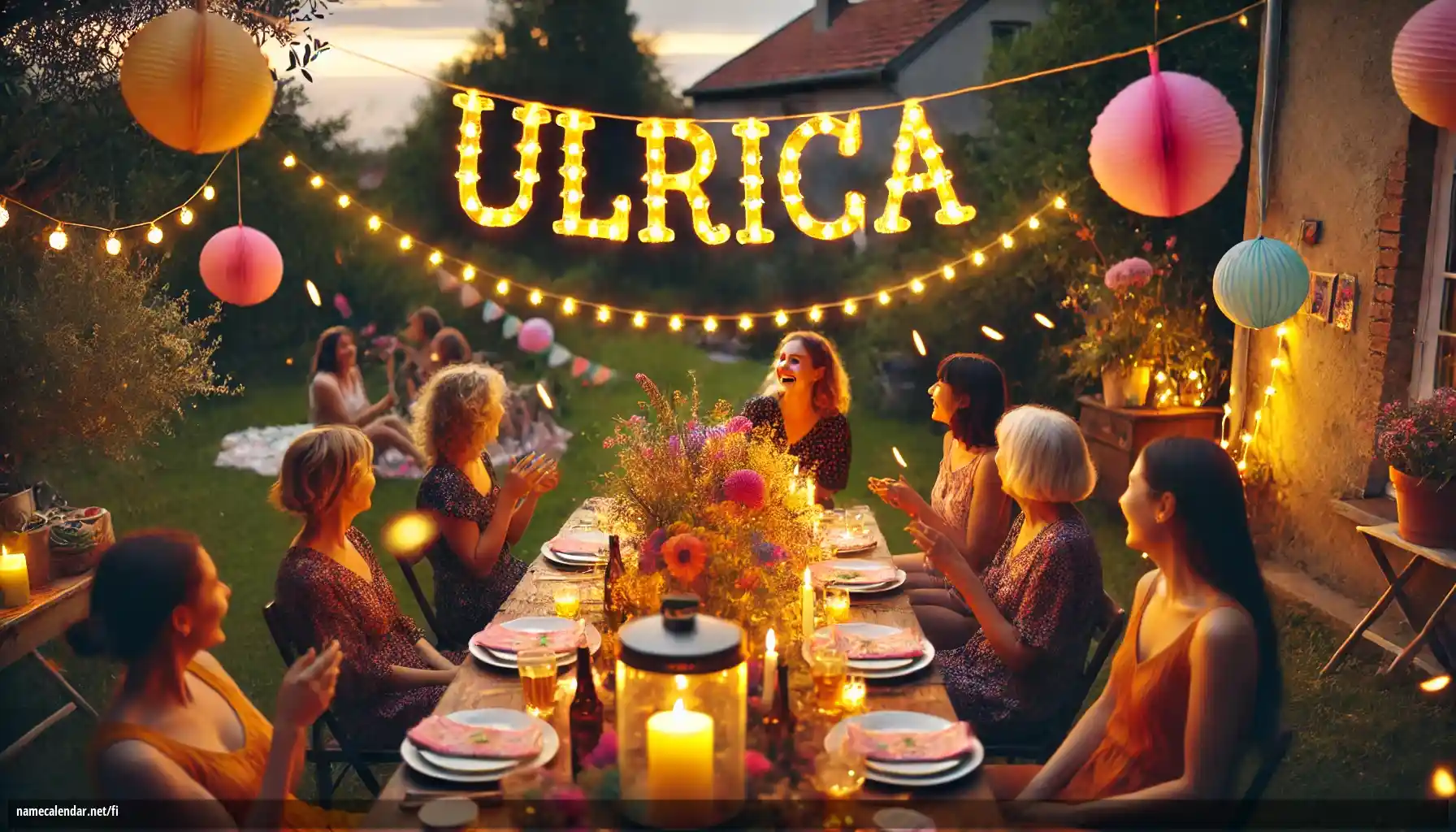 Nimipäivän ja nimen juhliminen - Ulrica