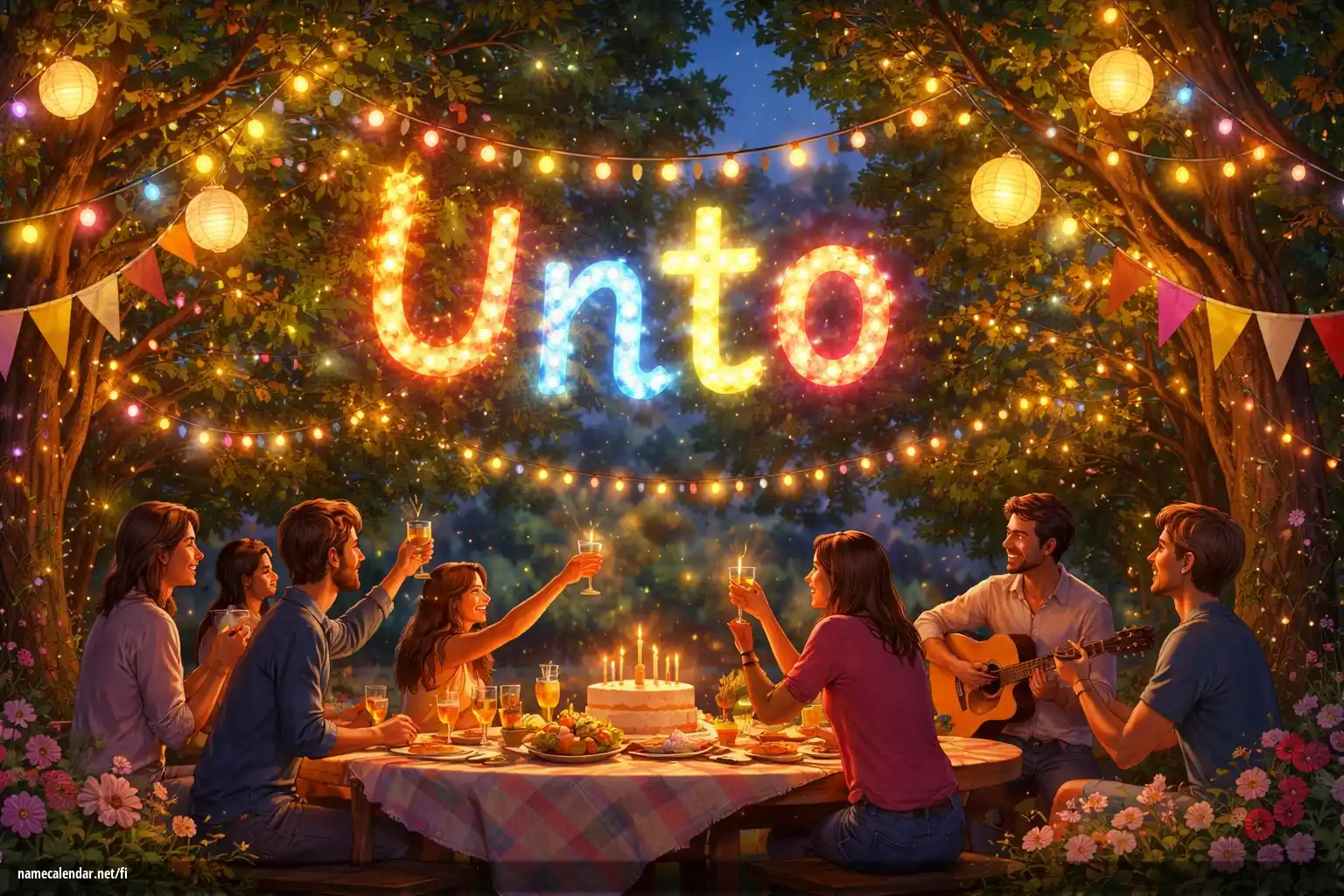 Nimipäivän ja nimen juhliminen - Unto