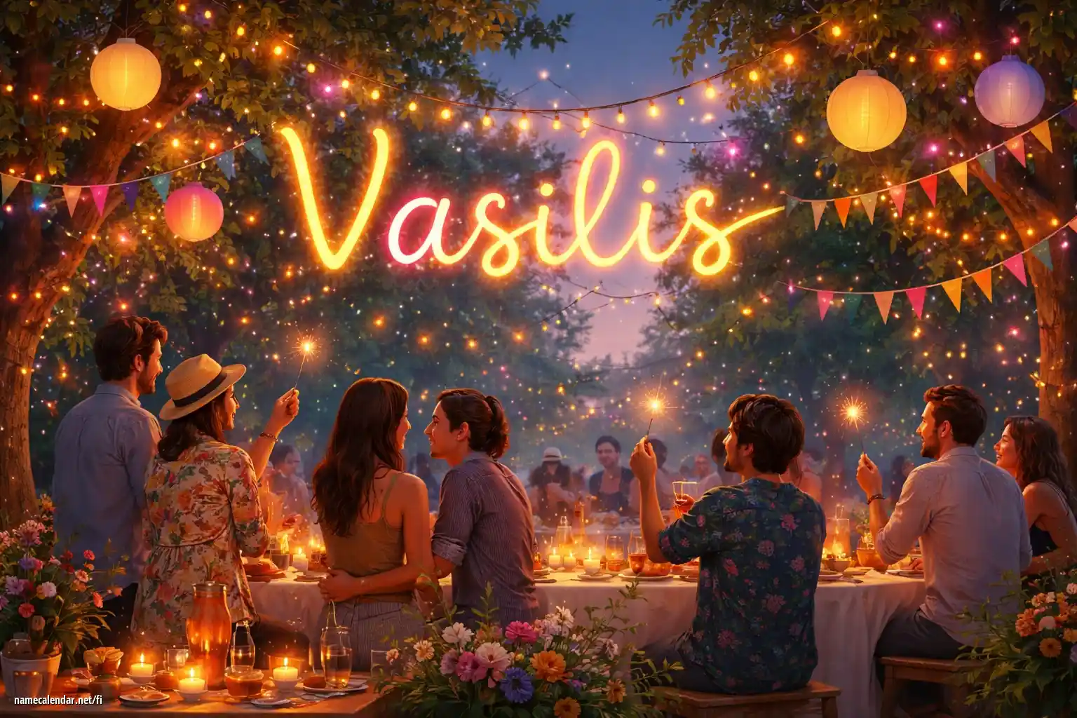 Nimipäivän ja nimen juhliminen - Vasilis