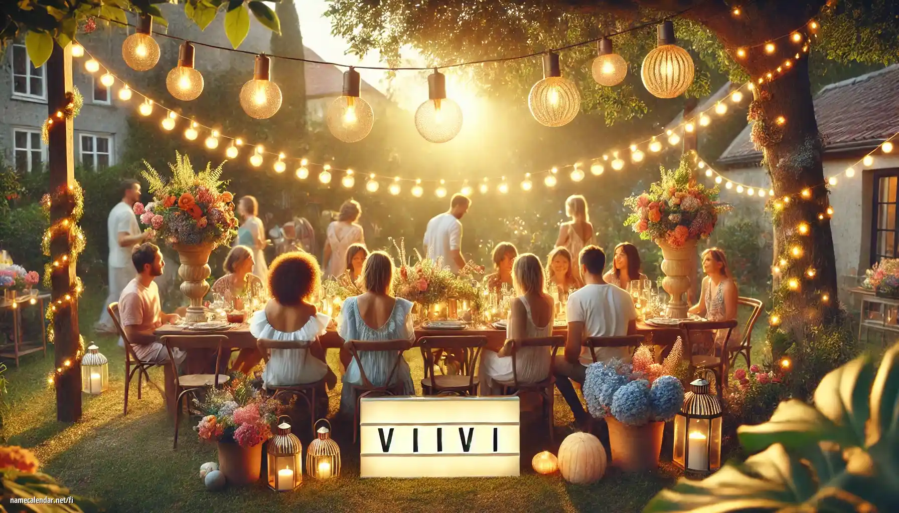 Nimipäivän ja nimen juhliminen - Viivi