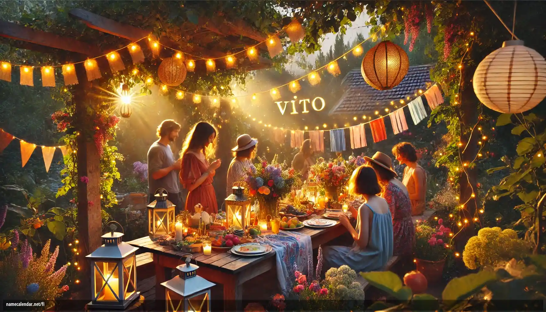 Nimipäivän ja nimen juhliminen - Vito