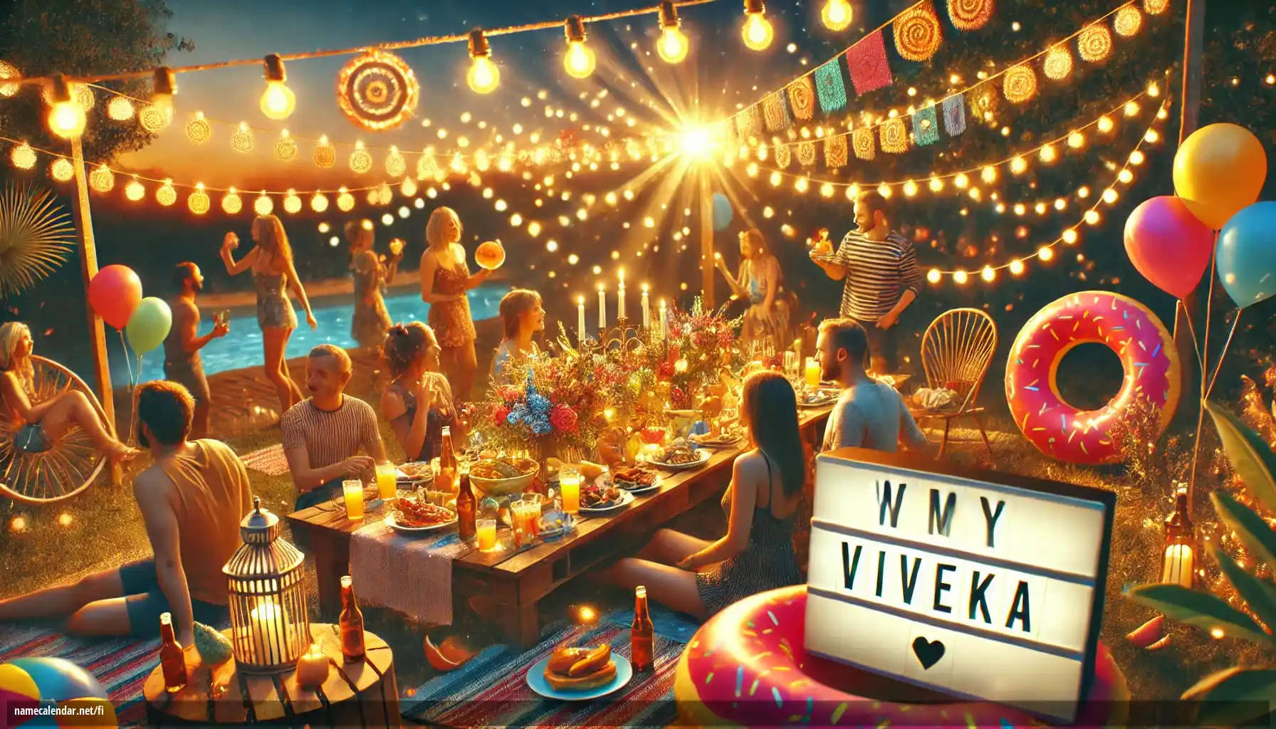 Nimipäivän ja nimen juhliminen - Viveka