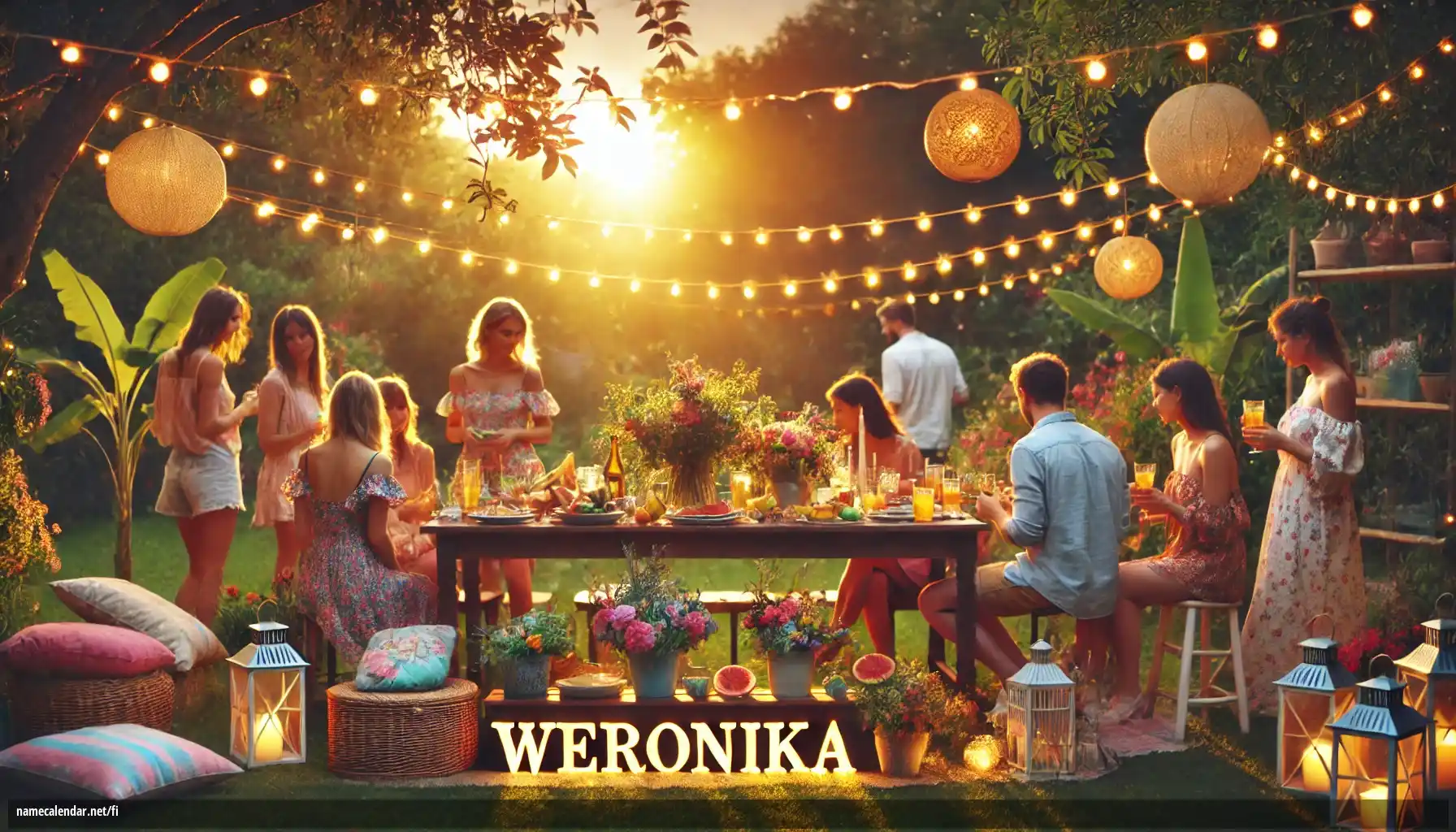 Nimipäivän ja nimen juhliminen - Weronika