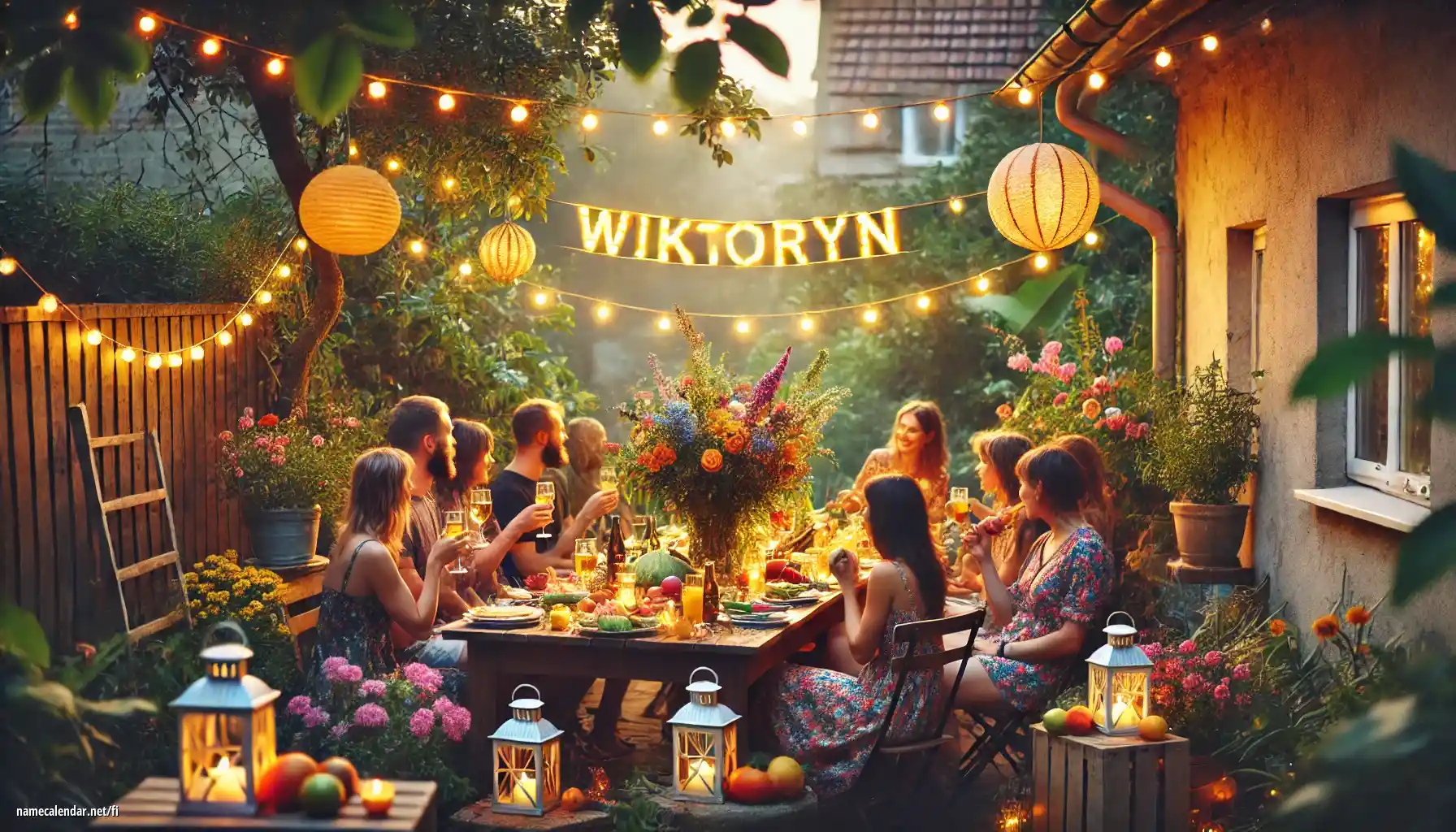 Nimipäivän ja nimen juhliminen - Wiktoryn