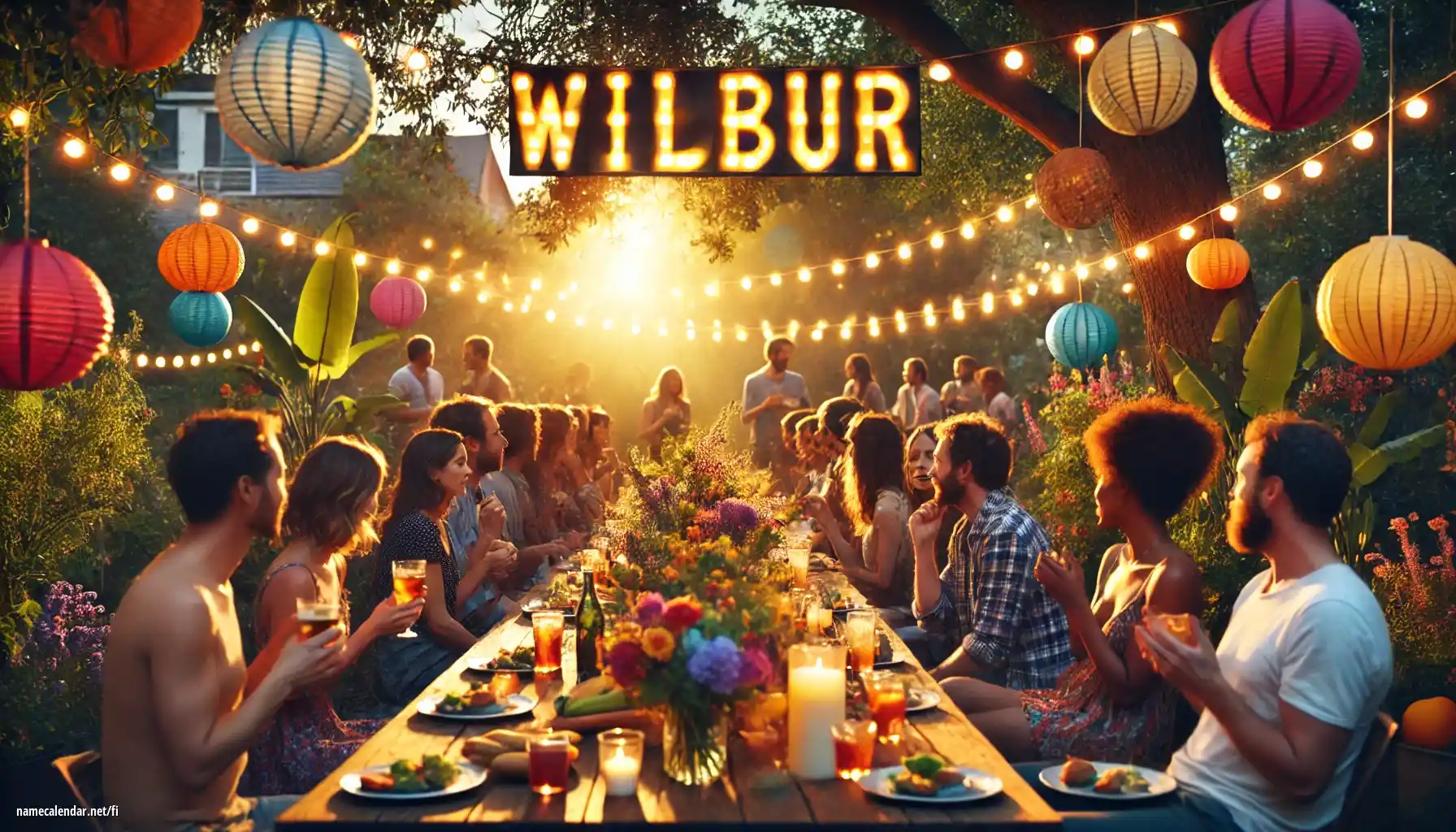 Nimipäivän ja nimen juhliminen - Wilbur