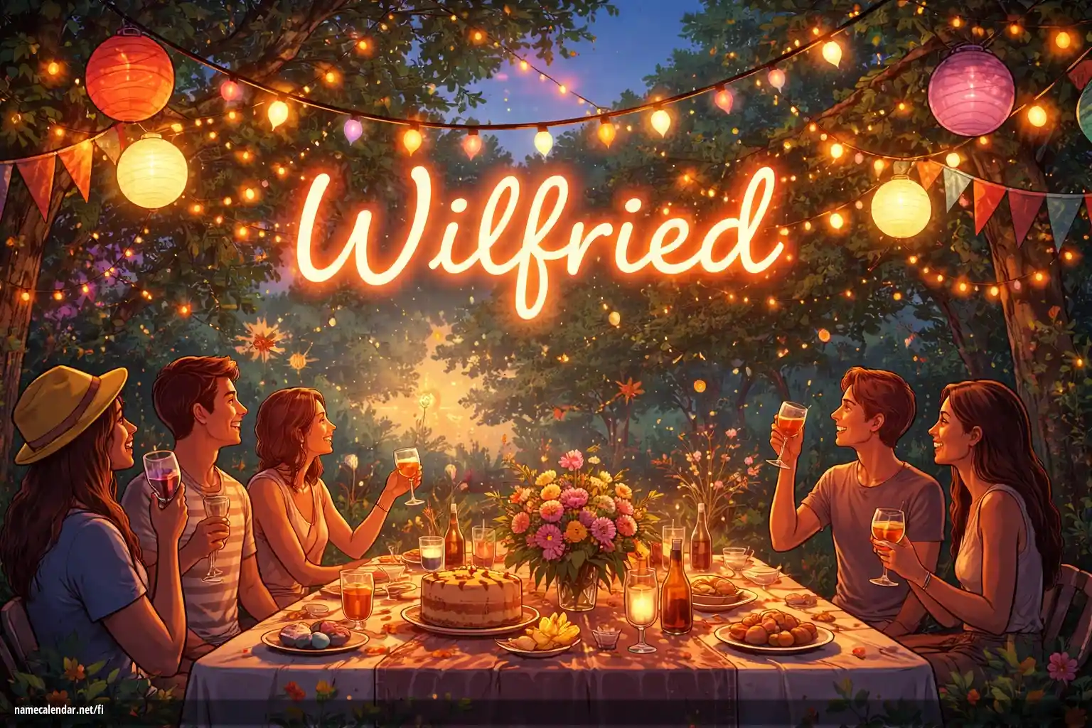 Nimipäivän ja nimen juhliminen - Wilfried