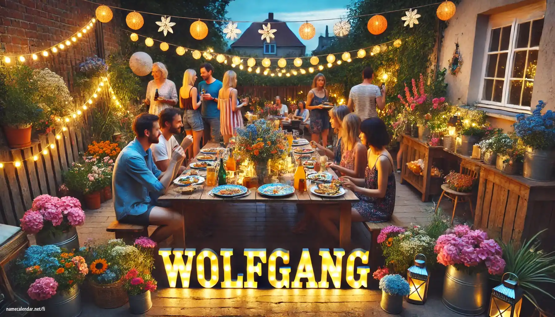 Nimipäivän ja nimen juhliminen - Wolfgang