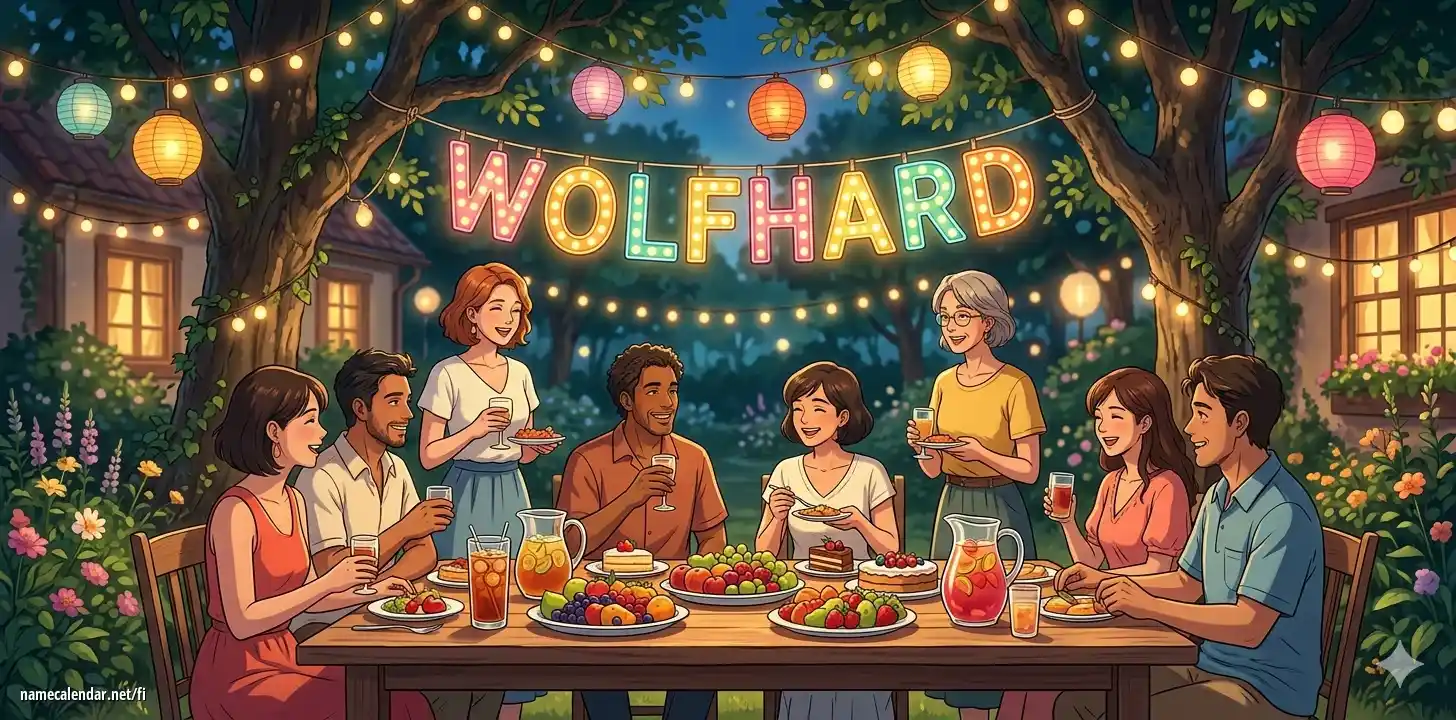 Nimipäivän ja nimen juhliminen - Wolfhard