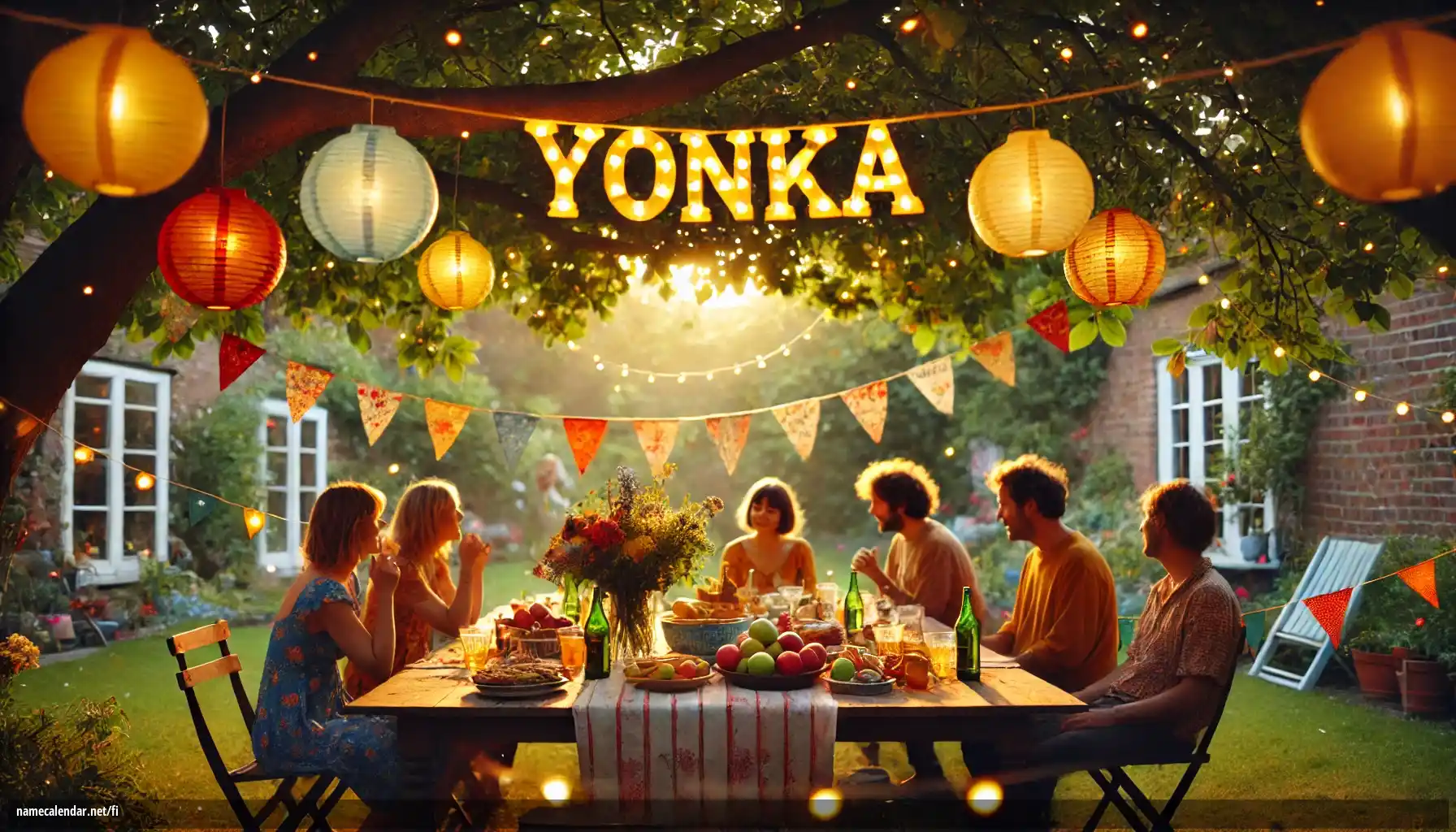 Nimipäivän ja nimen juhliminen - Yonka