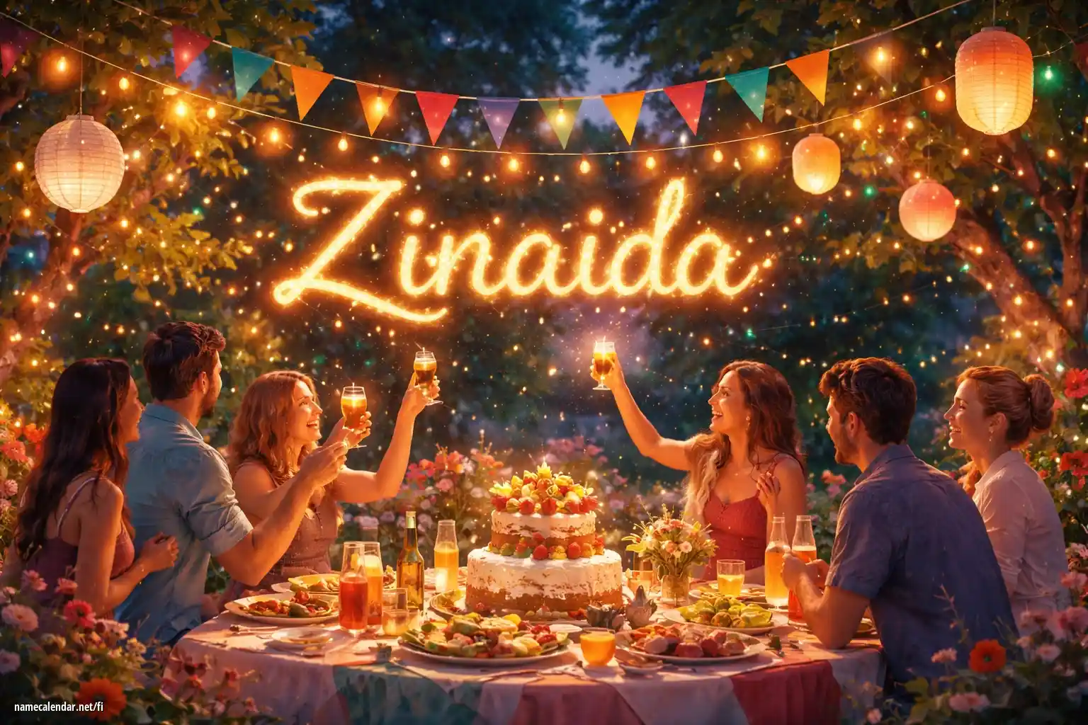 Nimipäivän ja nimen juhliminen - Zinaida