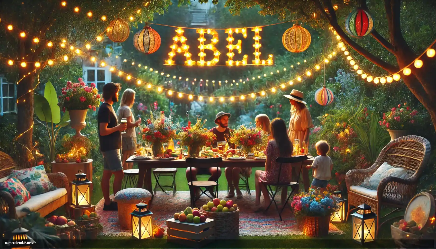 Célébration du jour du nom et du nom - Ábel