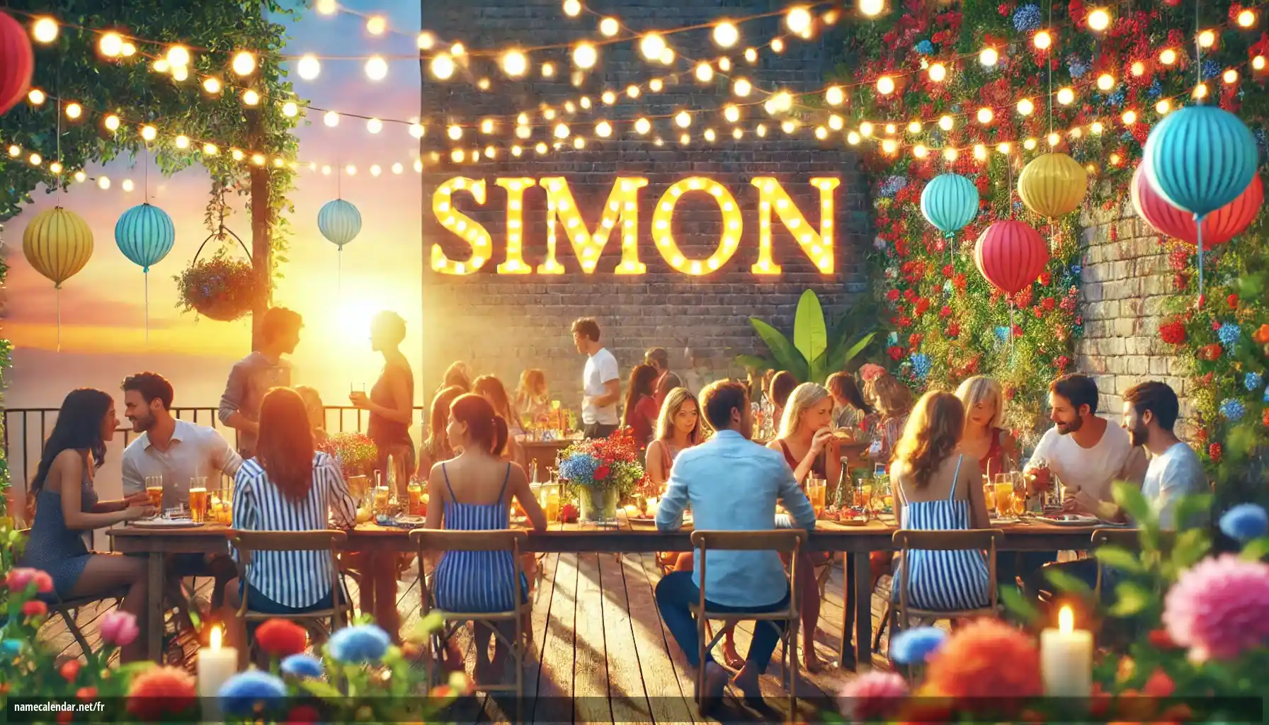 Célébration du jour du nom et du nom - Šimon