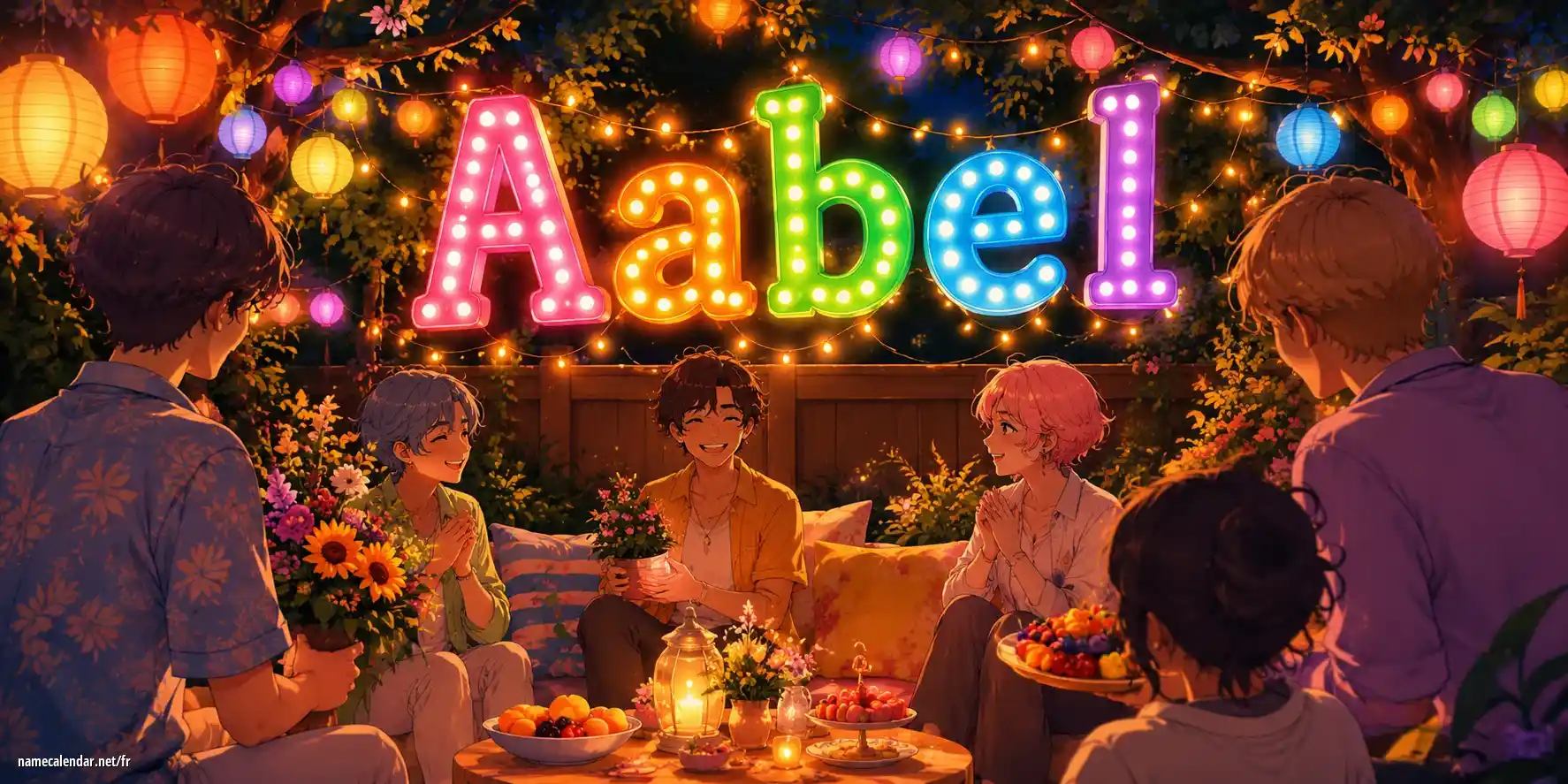 Célébration du jour du nom et du nom - Aabel