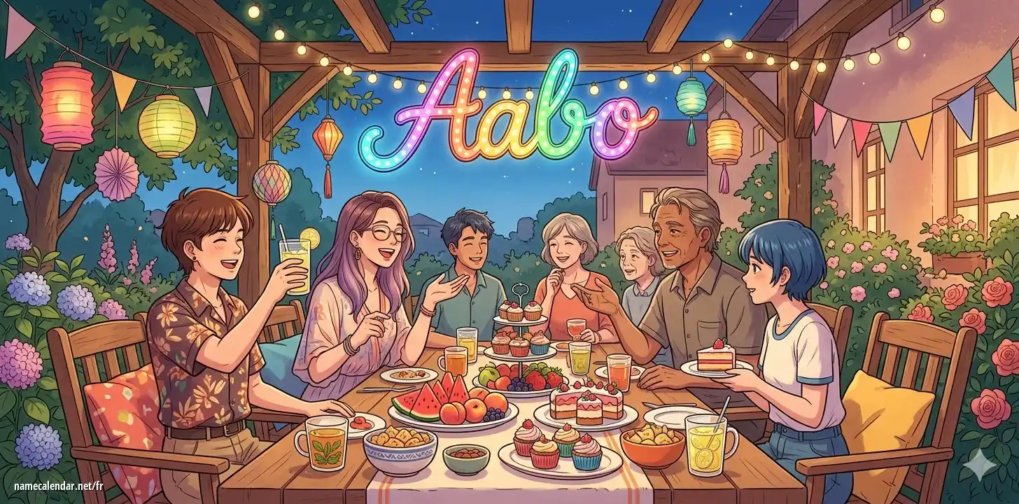 Célébration du jour du nom et du nom - Aabo
