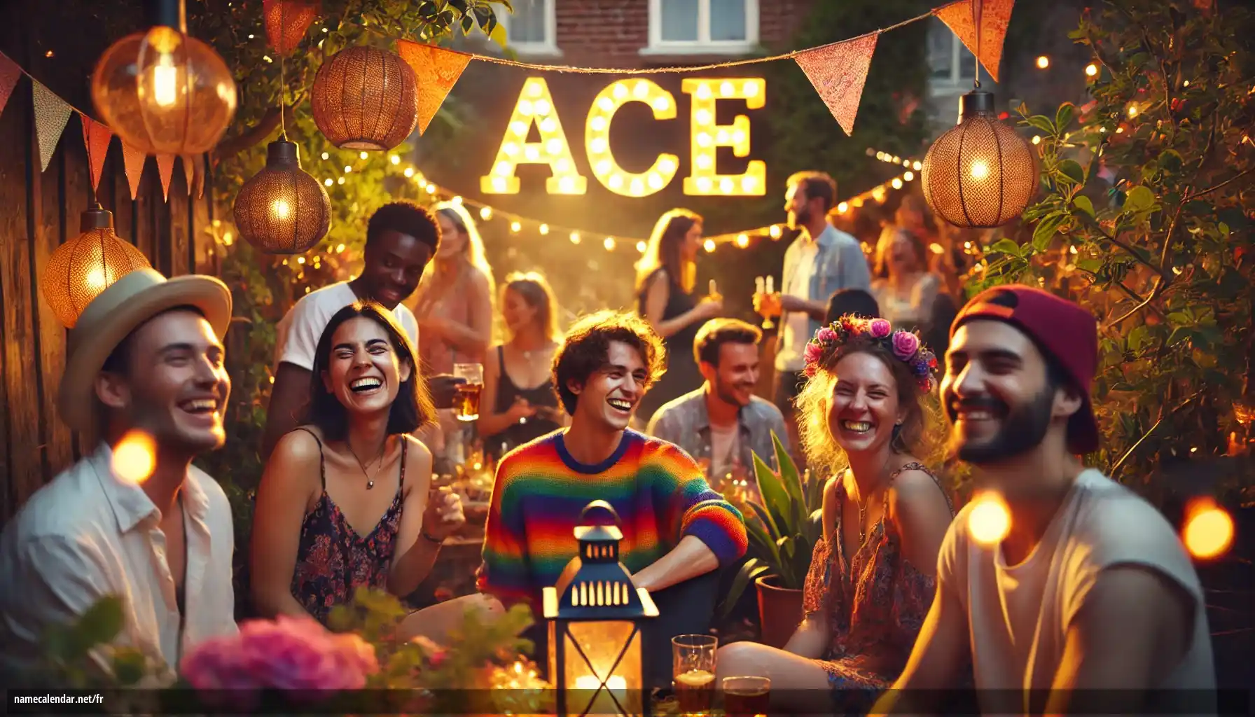 Célébration du jour du nom et du nom - Ace