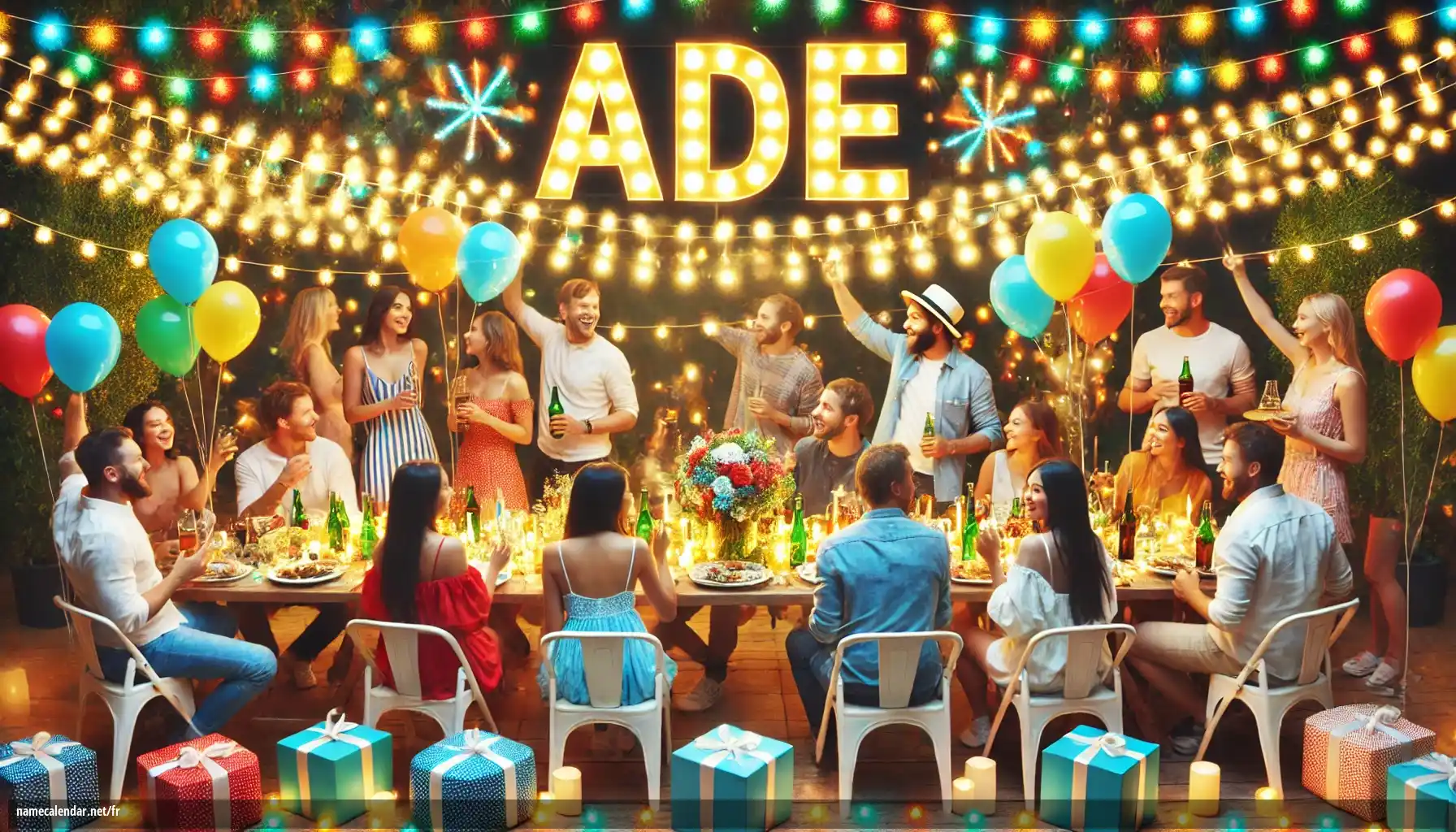 Célébration du jour du nom et du nom - Ade