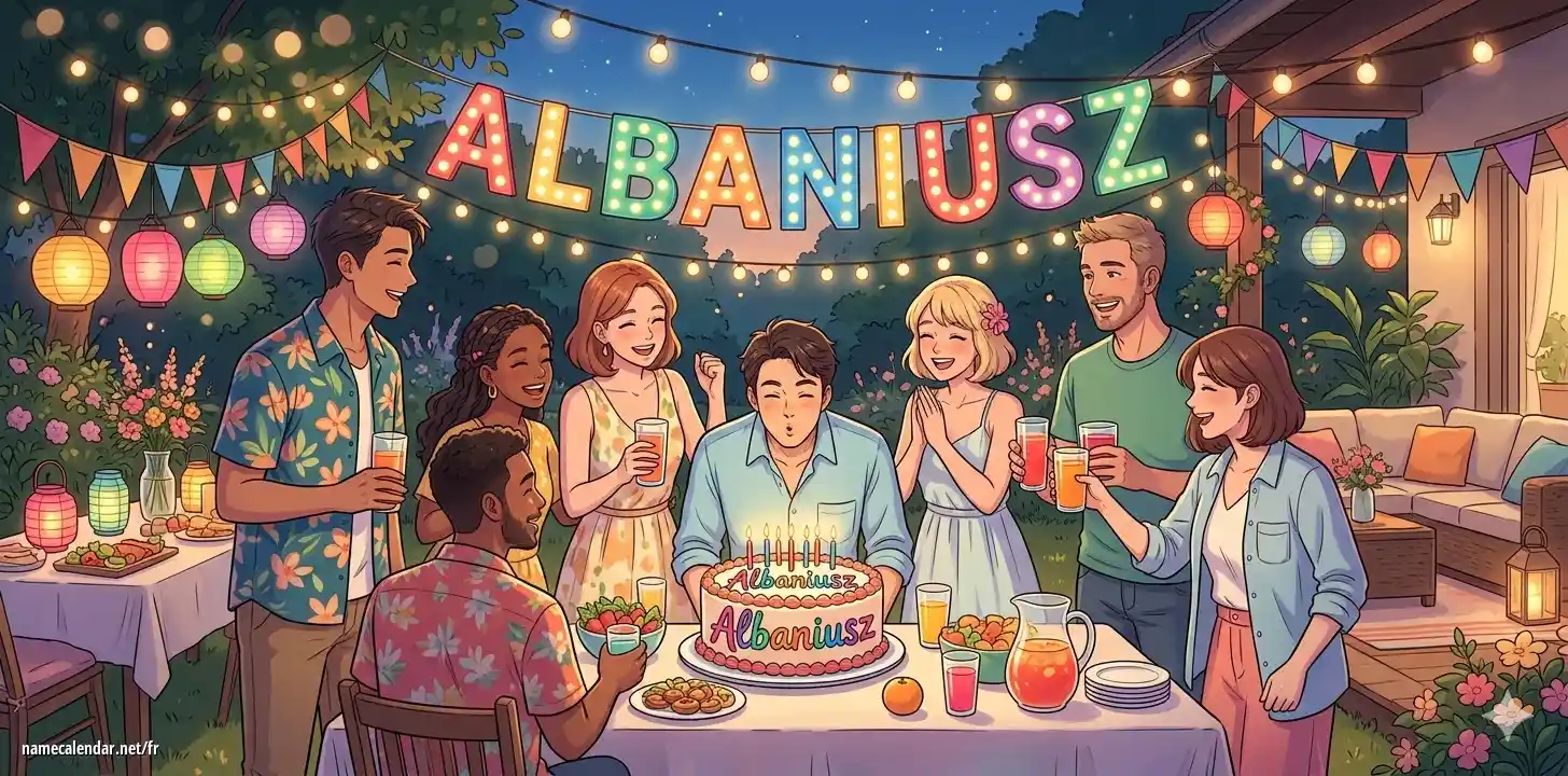 Célébration du jour du nom et du nom - Albaniusz