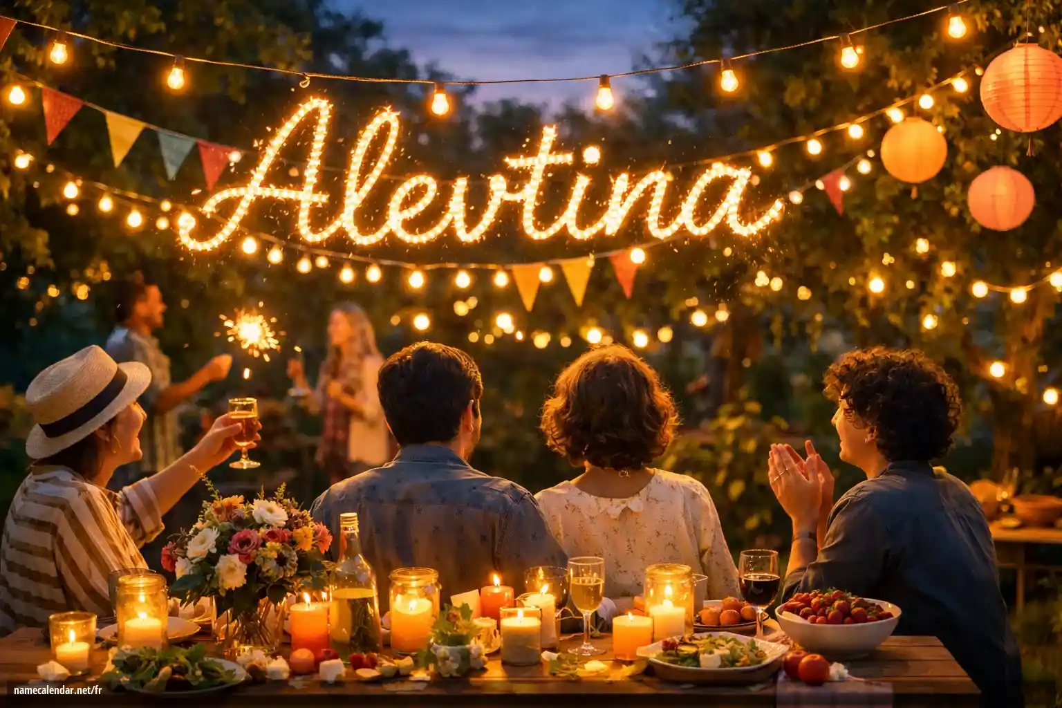 Célébration du jour du nom et du nom - Alevtina