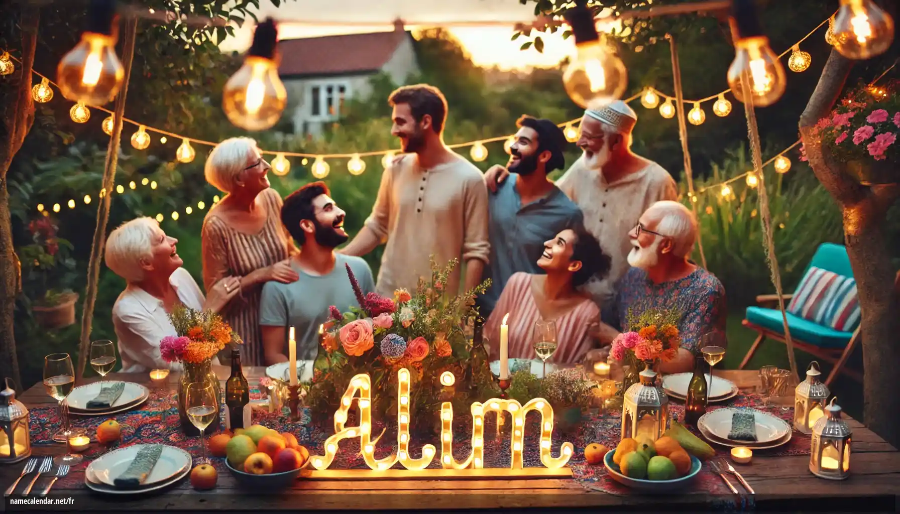 Célébration du jour du nom et du nom - Alim