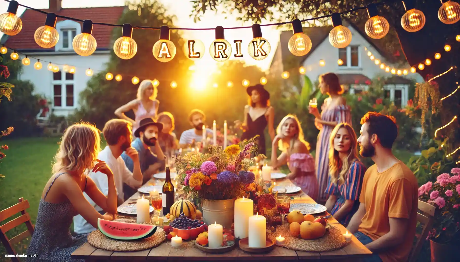 Célébration du jour du nom et du nom - Alrik