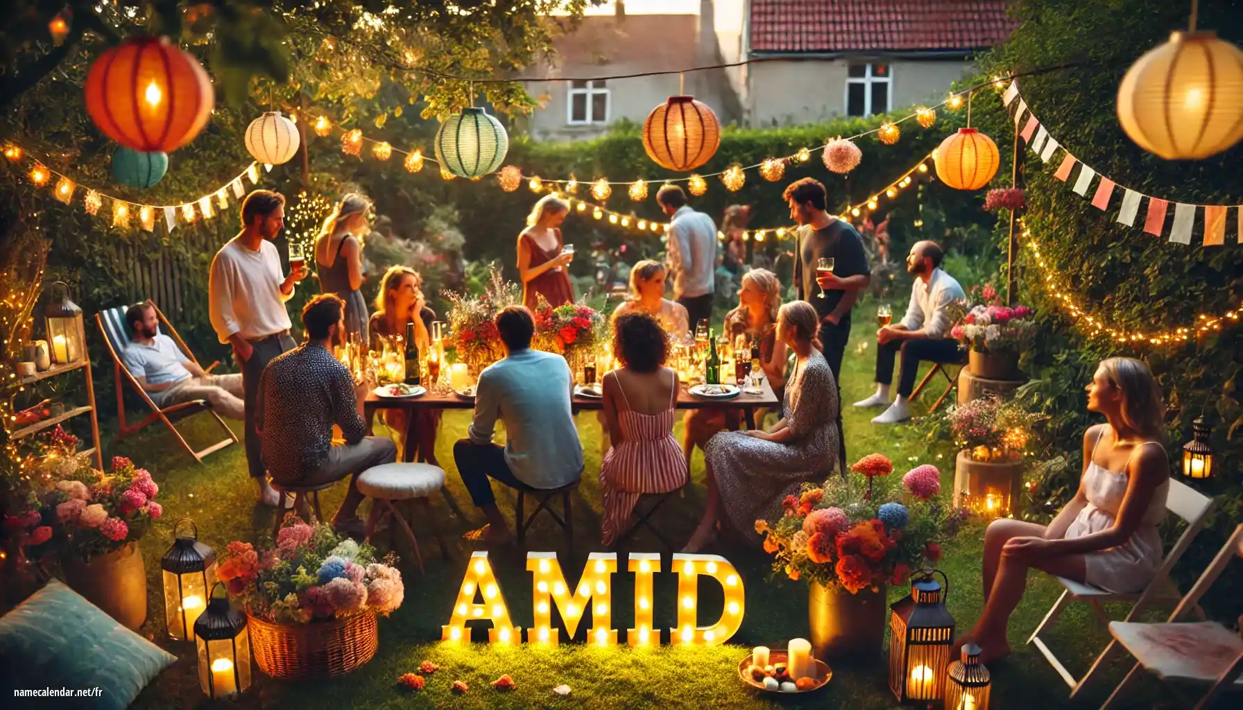 Célébration du jour du nom et du nom - Amid