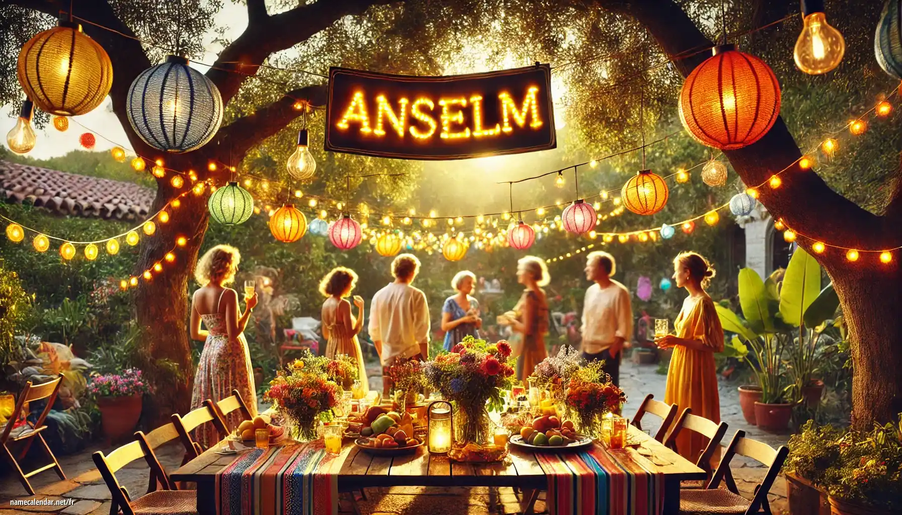 Célébration du jour du nom et du nom - Anselm