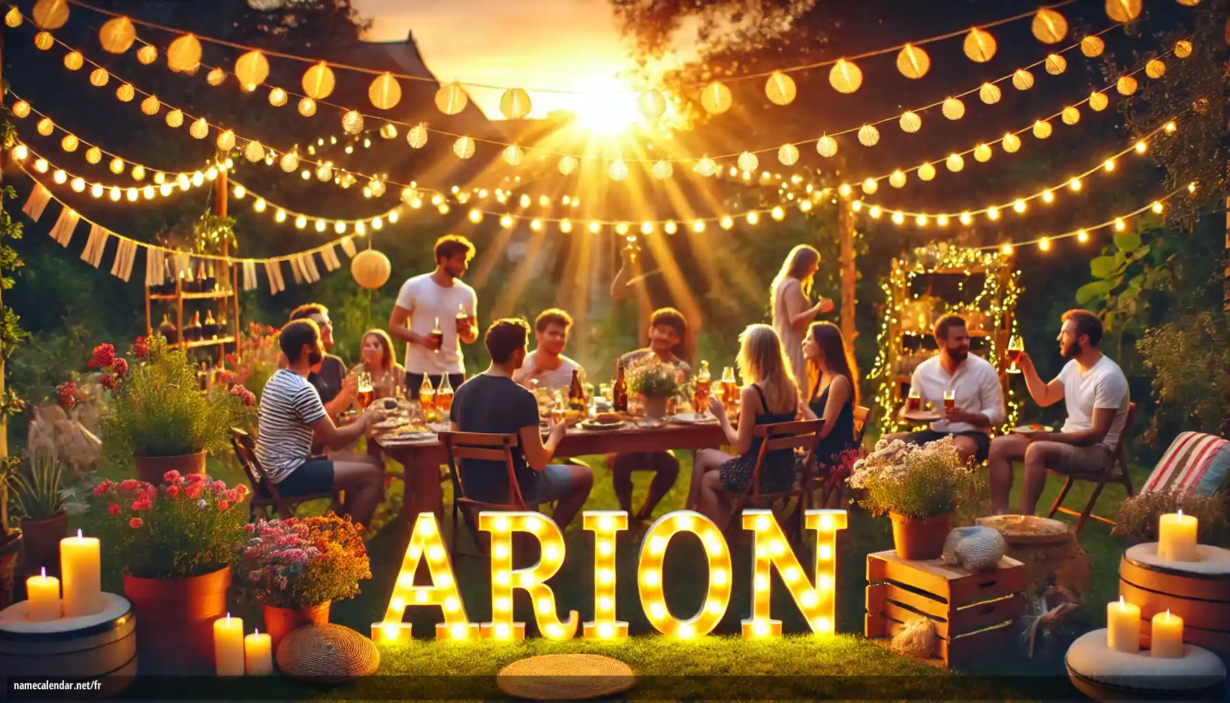 Célébration du jour du nom et du nom - Arion