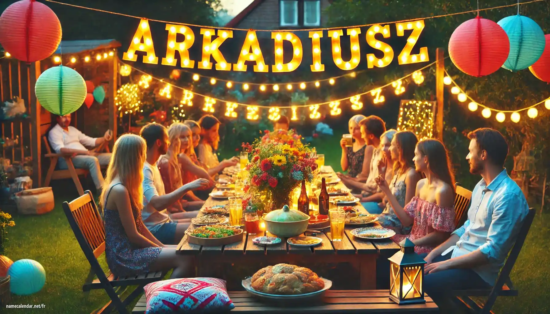Célébration du jour du nom et du nom - Arkadiusz