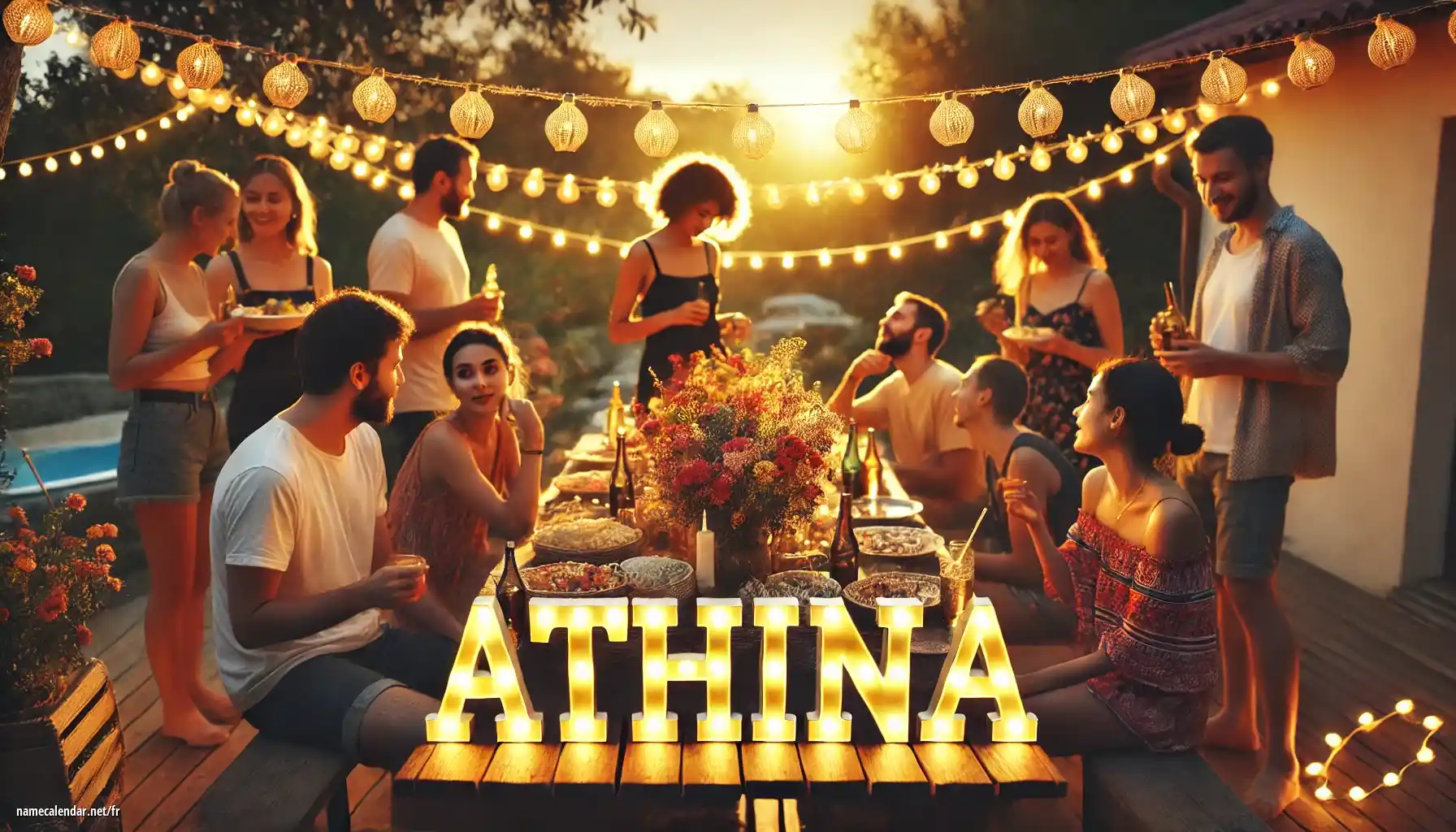 Célébration du jour du nom et du nom - Athina