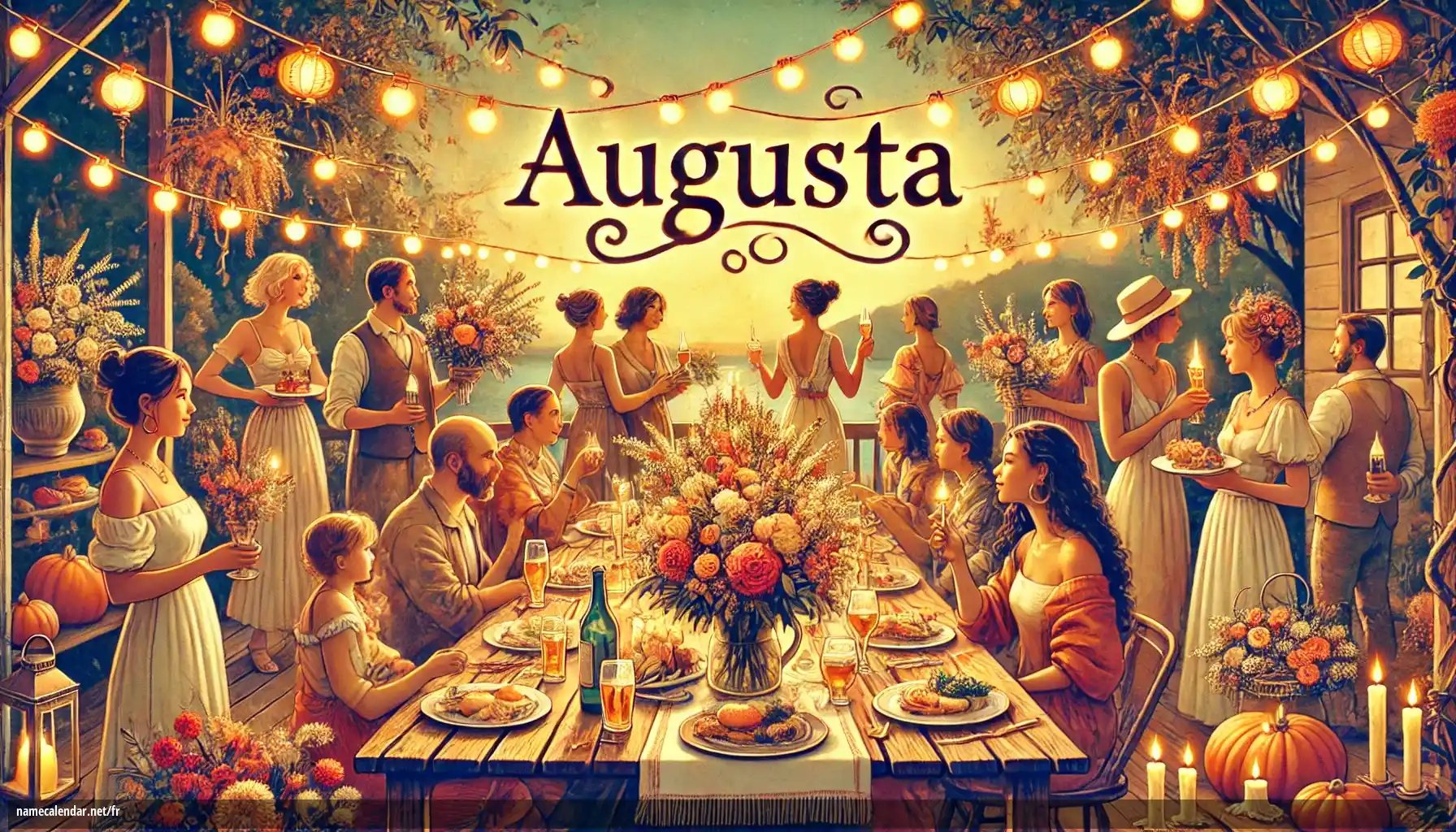 Célébration du jour du nom et du nom - Augusta