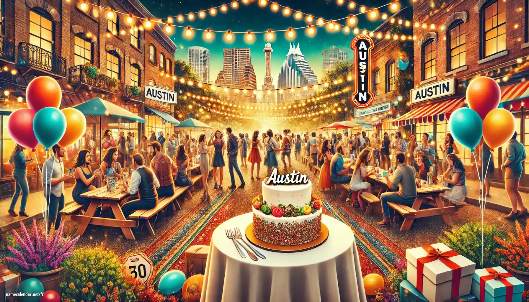 Célébration du jour du nom et du nom - Austin