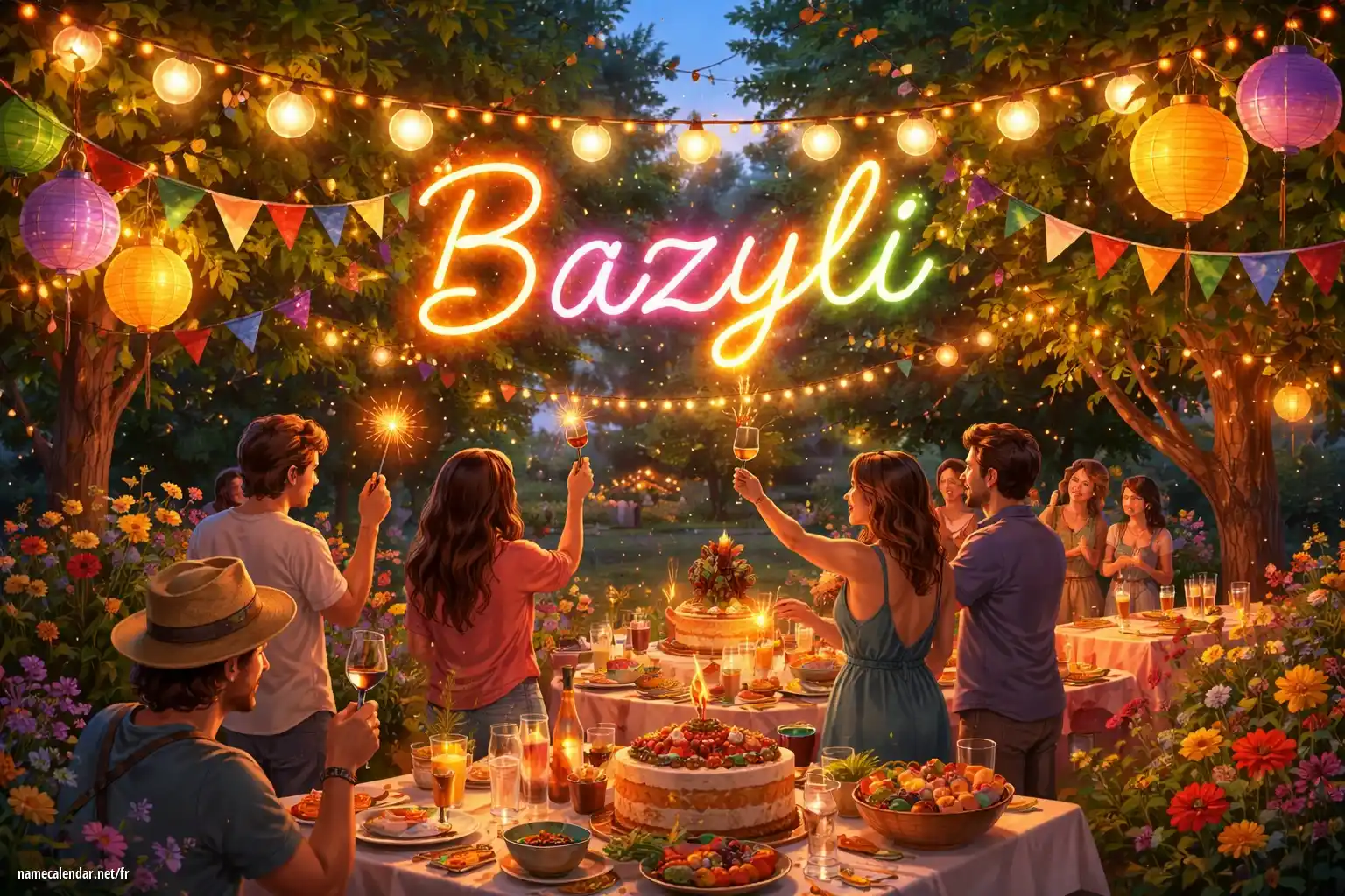 Célébration du jour du nom et du nom - Bazyli