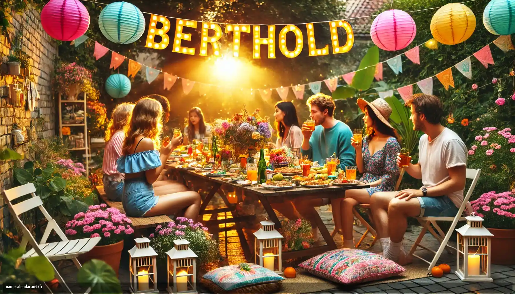 Célébration du jour du nom et du nom - Berthold