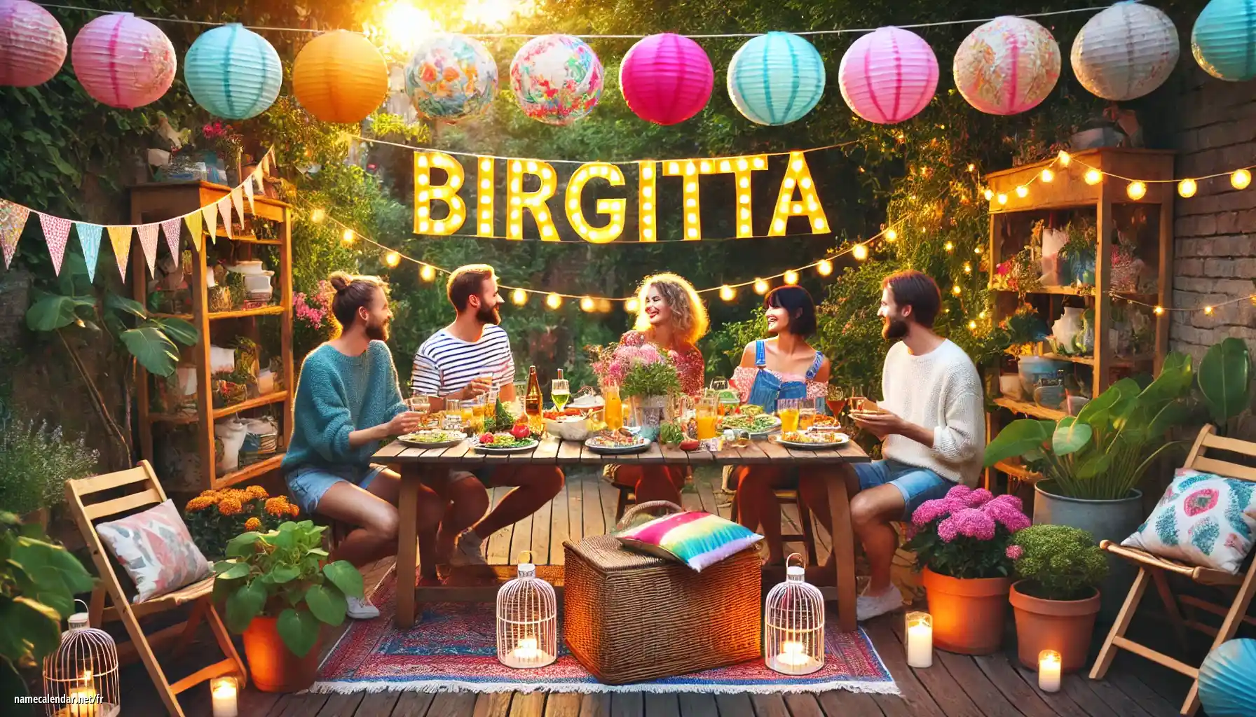 Célébration du jour du nom et du nom - Birgitta