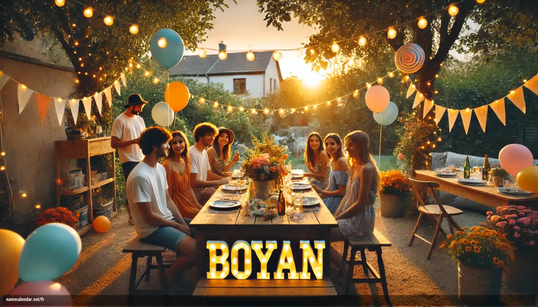 Célébration du jour du nom et du nom - Boyan