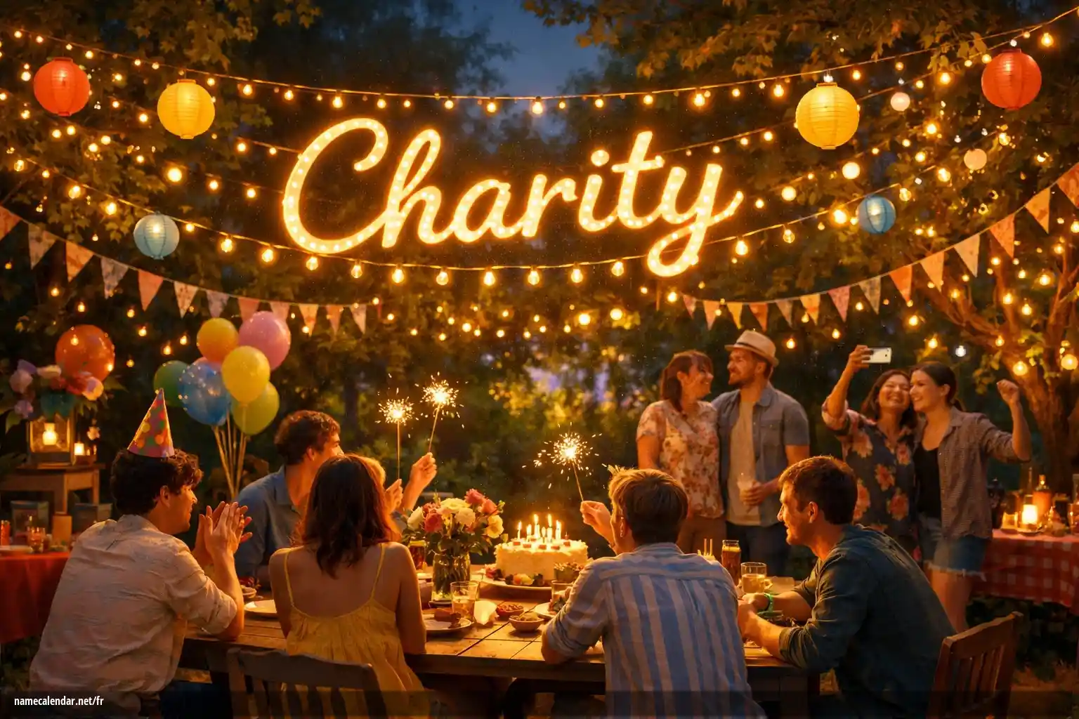 Célébration du jour du nom et du nom - Charity