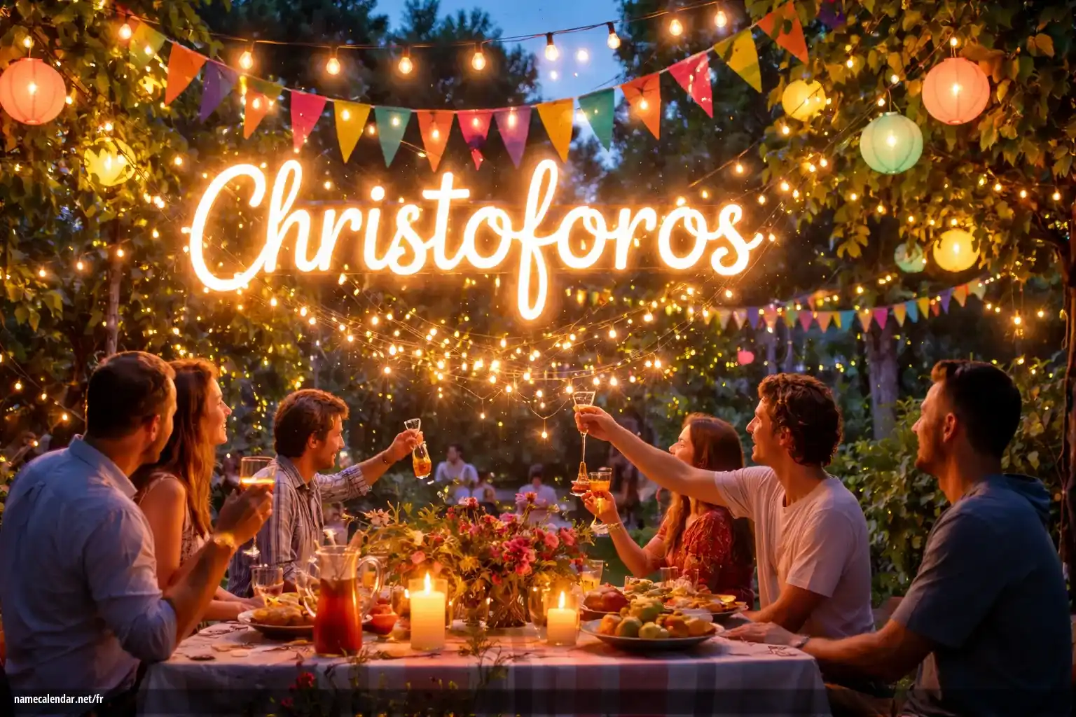 Célébration du jour du nom et du nom - Christoforos