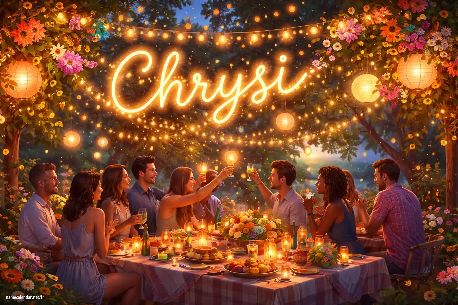 Célébration du jour du nom et du nom - Chrysi