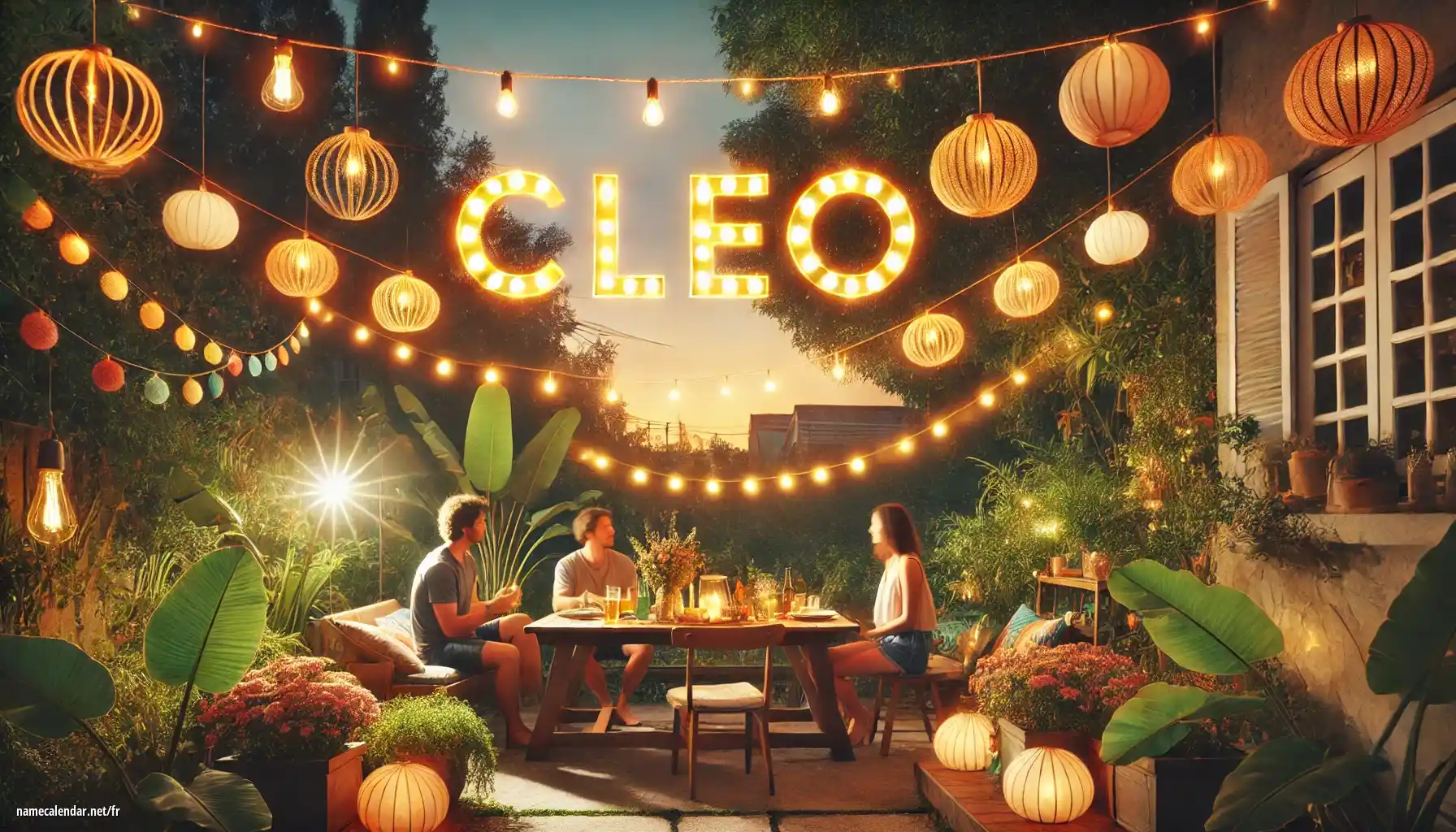 Célébration du jour du nom et du nom - Cleo