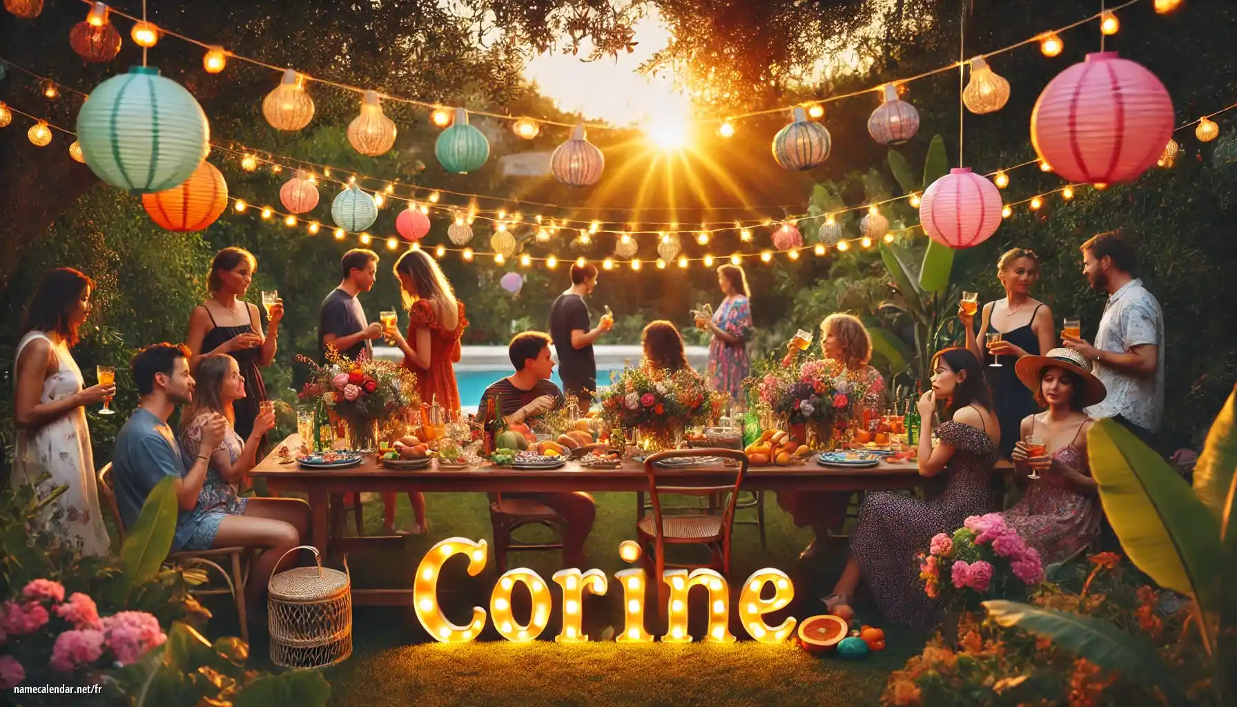 Célébration du jour du nom et du nom - Corine