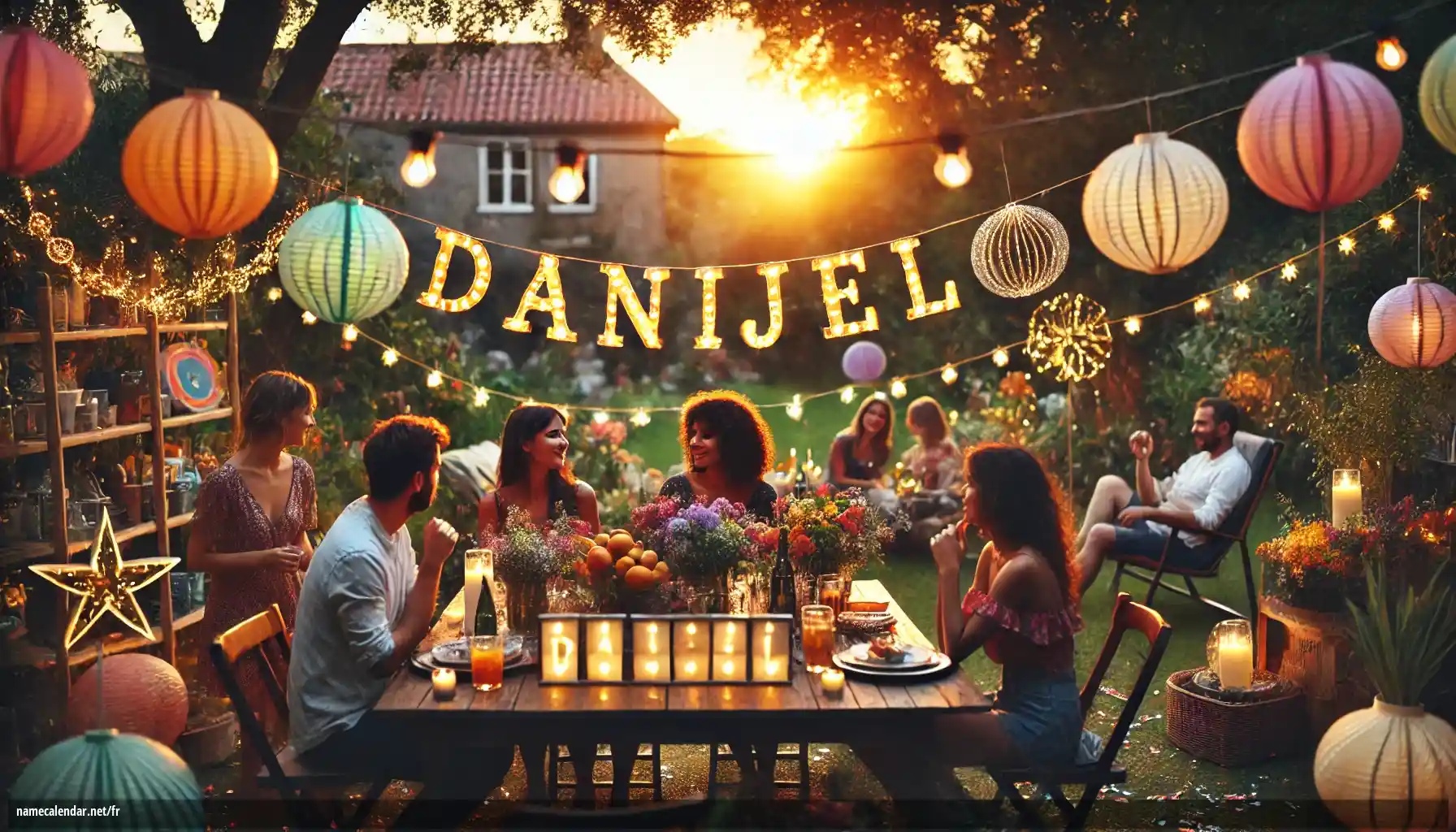 Célébration du jour du nom et du nom - Danijel