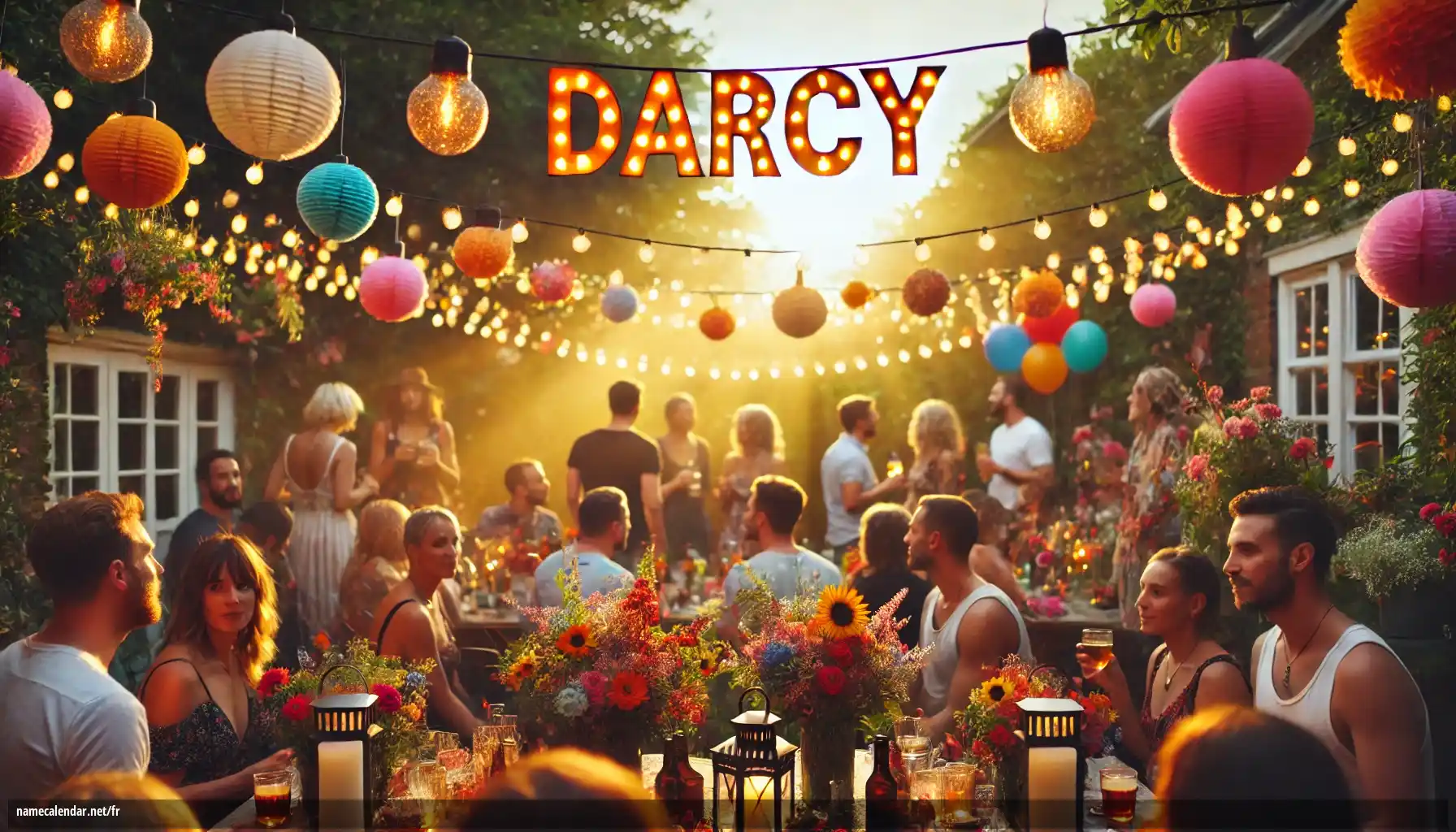 Célébration du jour du nom et du nom - Darcy