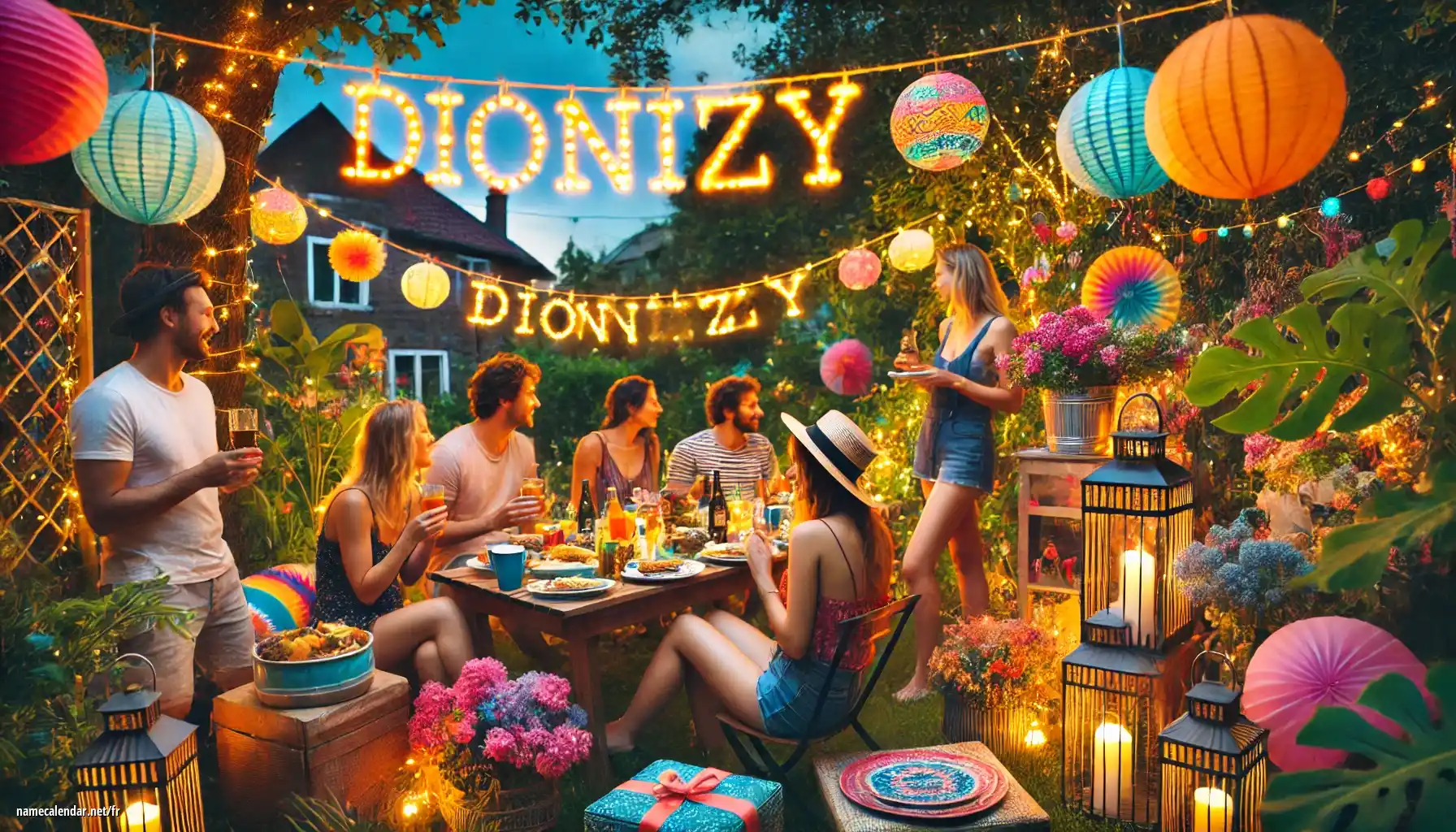 Célébration du jour du nom et du nom - Dionizy