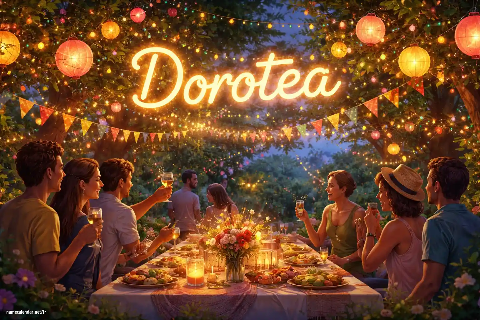 Célébration du jour du nom et du nom - Dorotea