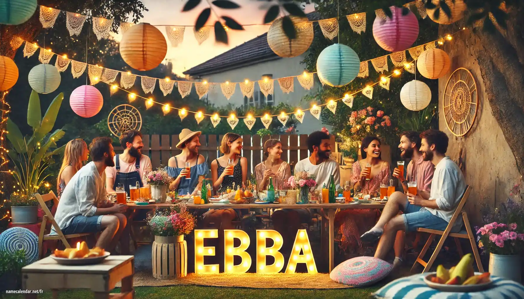 Célébration du jour du nom et du nom - Ebba